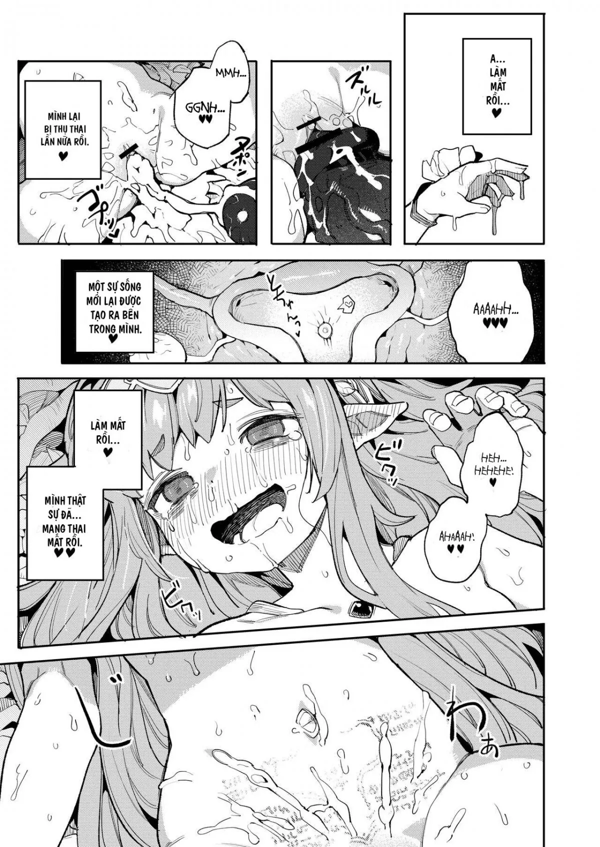 HentaiVN.net - Ảnh 21 - Enslaved Nymph Nyehil [Enslaved Nymph Nyehil - The Tale of a Broken Sow Whose Immature Womb Was Trained To Submit] - Oneshot