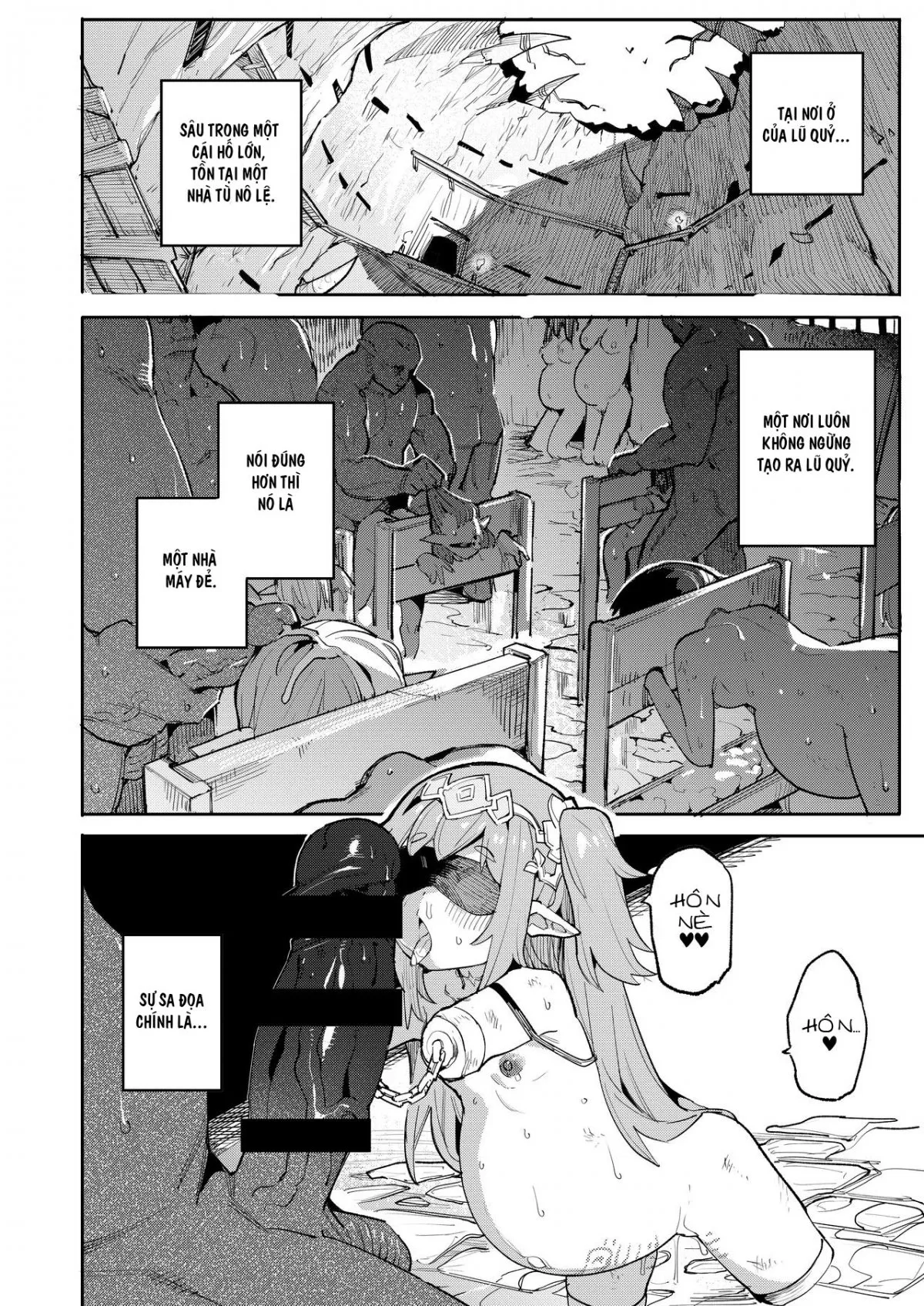 HentaiVN.net - Ảnh 24 - Enslaved Nymph Nyehil [Enslaved Nymph Nyehil - The Tale of a Broken Sow Whose Immature Womb Was Trained To Submit] - Oneshot