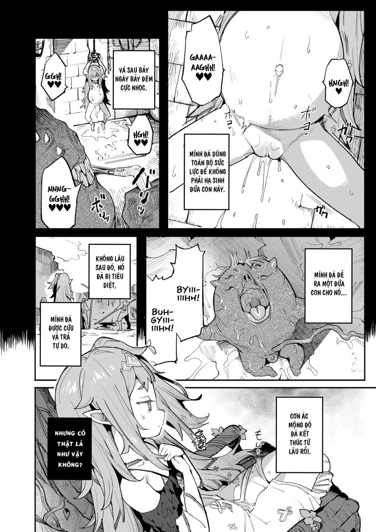 HentaiVN.net - Ảnh 8 - Enslaved Nymph Nyehil [Enslaved Nymph Nyehil - The Tale of a Broken Sow Whose Immature Womb Was Trained To Submit] - Oneshot