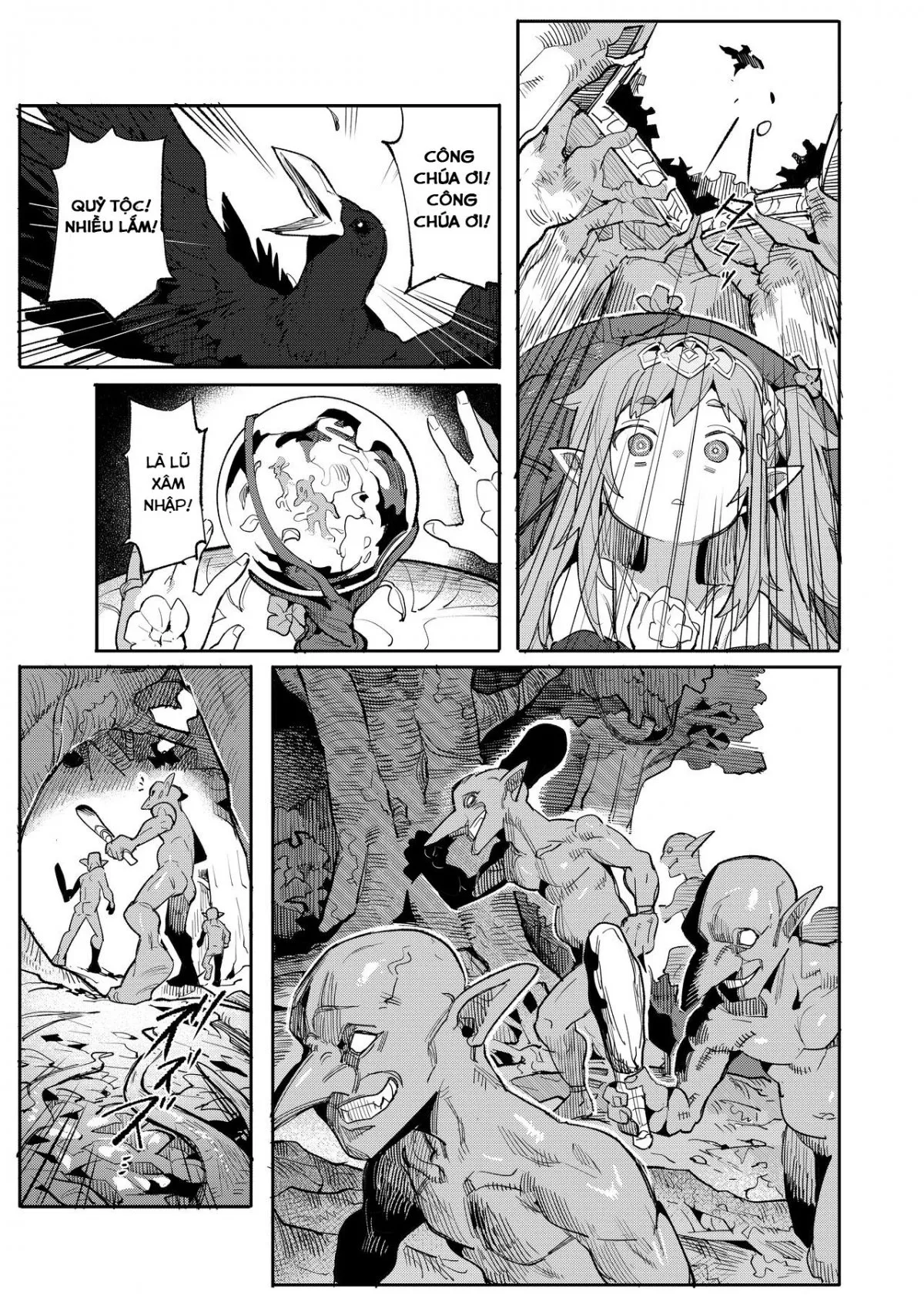 HentaiVN.net - Ảnh 9 - Enslaved Nymph Nyehil [Enslaved Nymph Nyehil - The Tale of a Broken Sow Whose Immature Womb Was Trained To Submit] - Oneshot