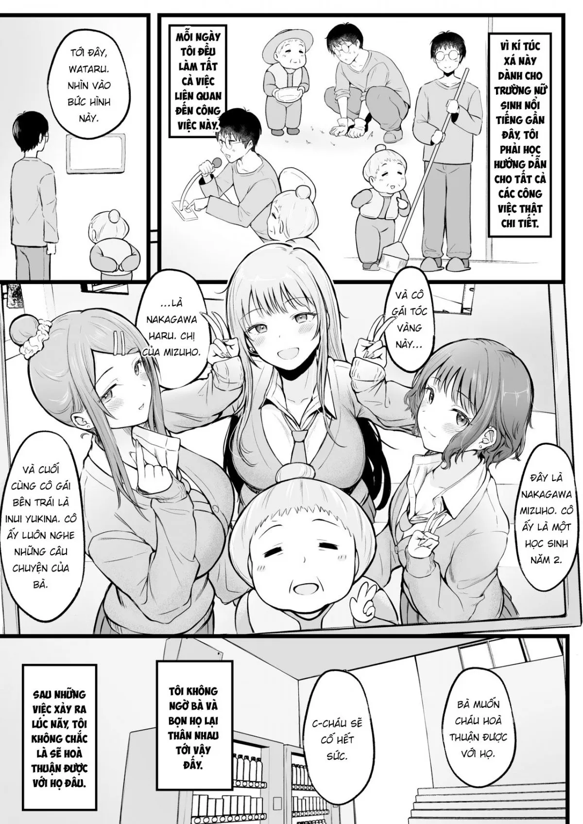 HentaiVN.net - Ảnh 9 - Joshiryou Kanrinin no Boku wa Gal Ryousei ni Furimawasarete masu - Haru 1