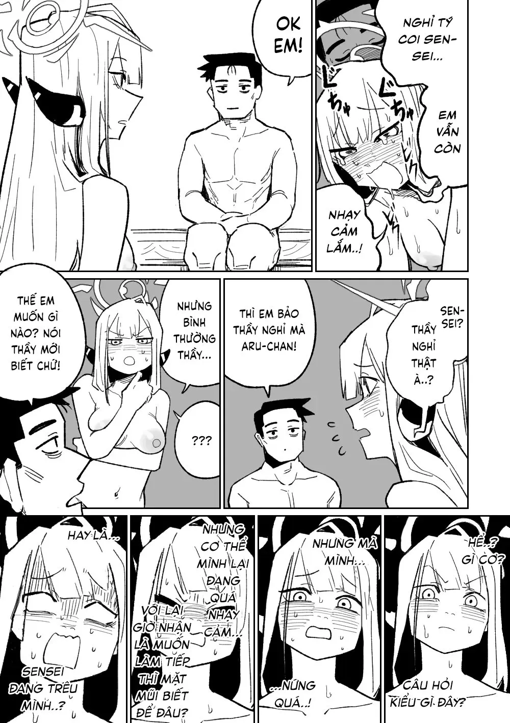 HentaiVN.net - Ảnh 10 - Shachou to Business Hotel [社長とビジネスホテル] - Oneshot