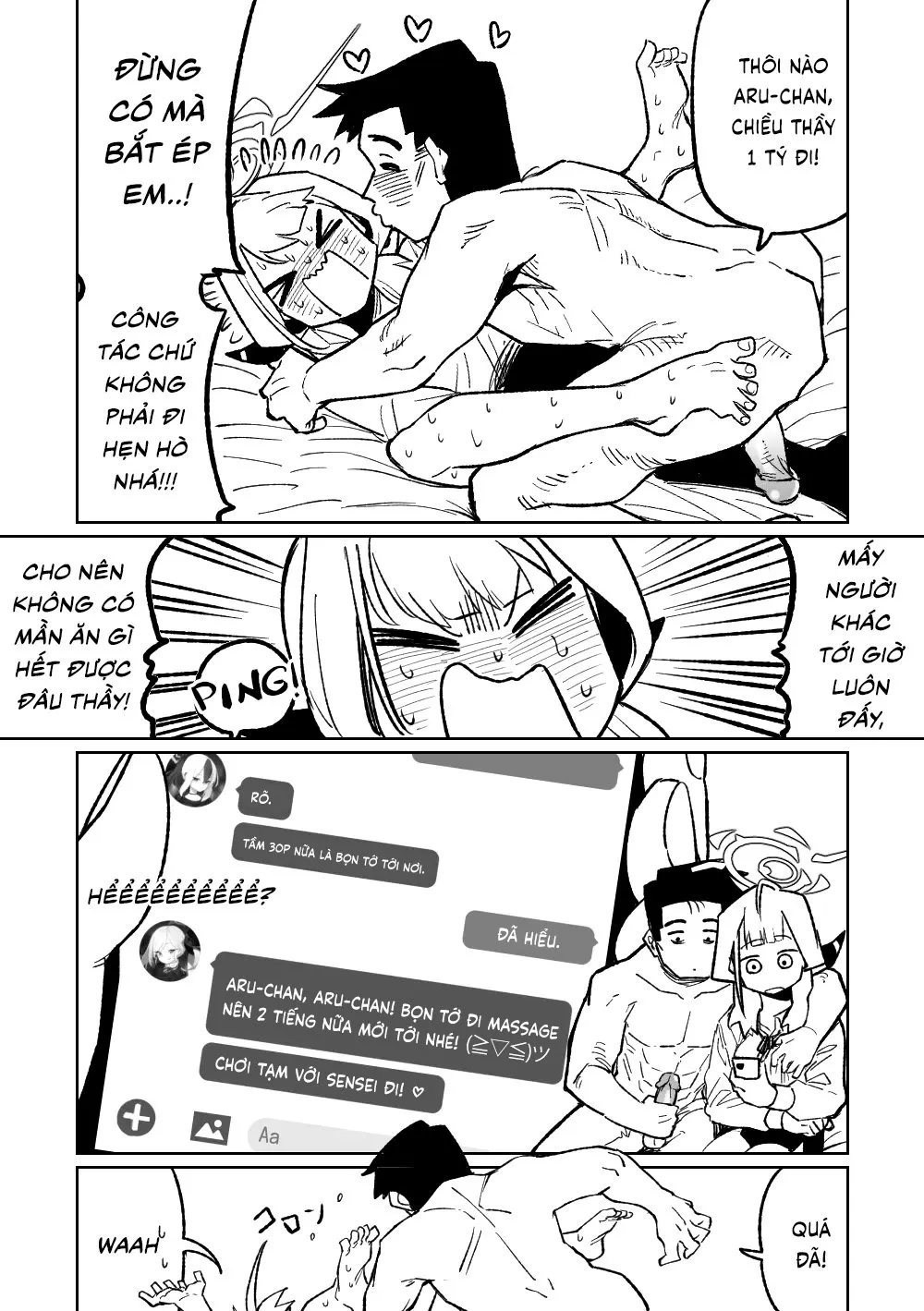 HentaiVN.net - Ảnh 3 - Shachou to Business Hotel [社長とビジネスホテル] - Oneshot