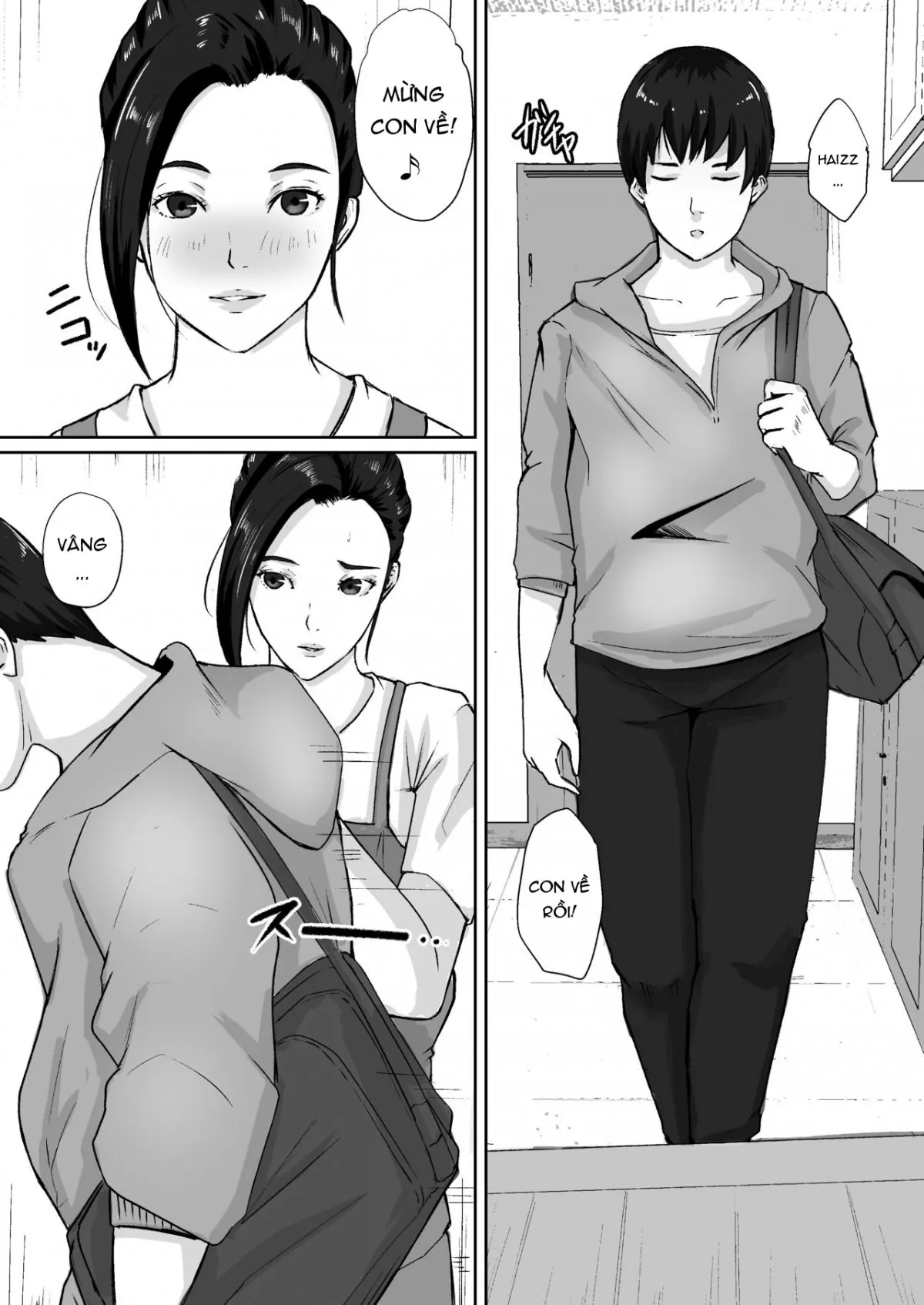 HentaiVN.net - Ảnh 4 - Gomen, Kaa-san Otonashiiku Shite - Oneshot