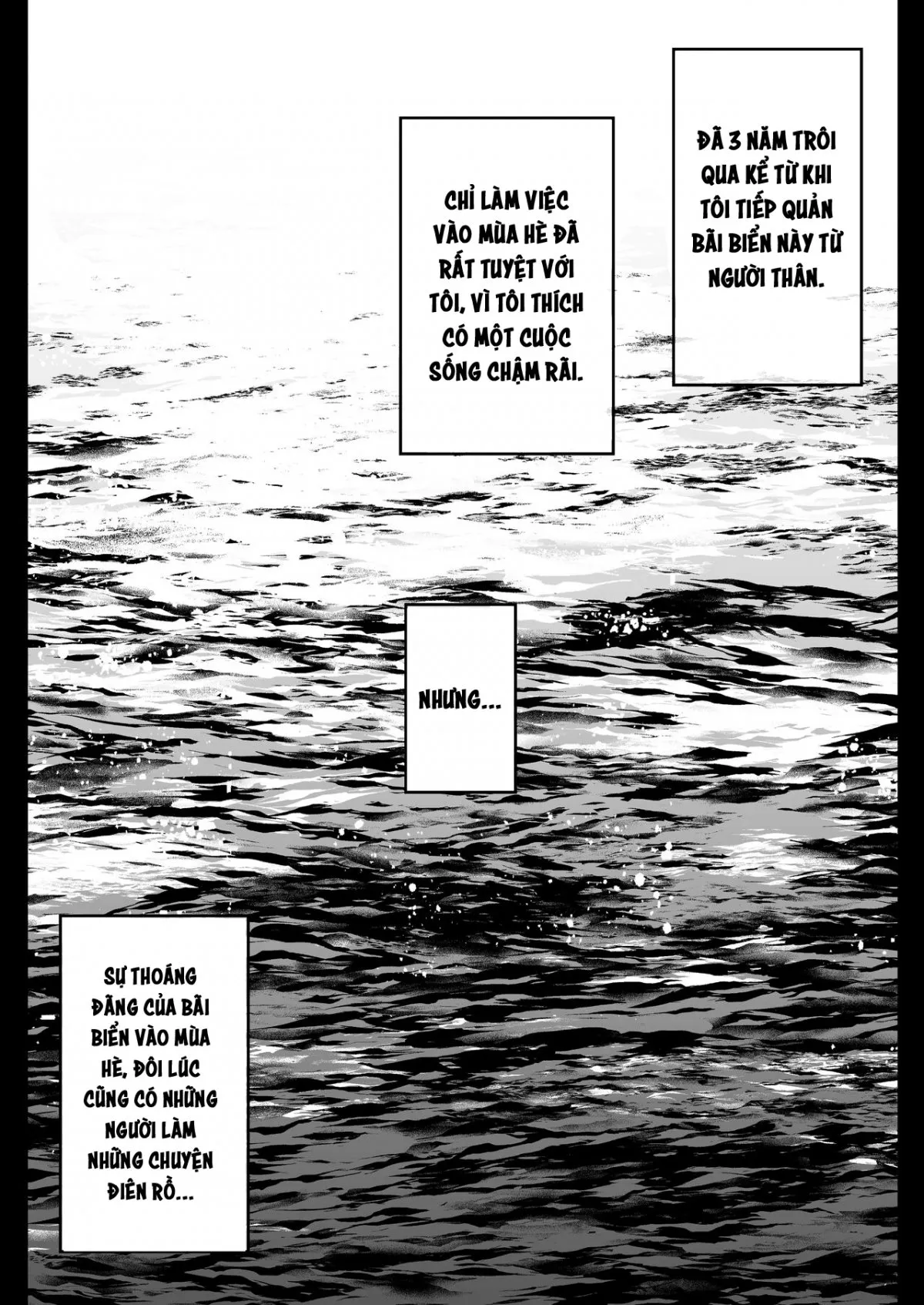 HentaiVN.net - Ảnh 21 - Umi no Ie, Hitozuma Tenchou Makanai Koubiroku [A Record Of Having Sex With A Married Woman At A Beach House] - Oneshot