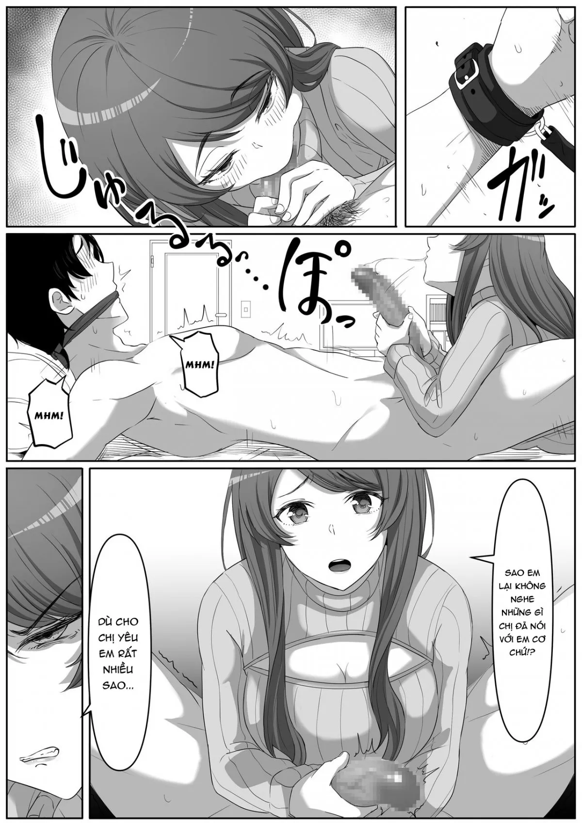 HentaiVN.net - Ảnh 38 - Tonari no Yasashii Onee-san wa Yandere datta - Oneshot