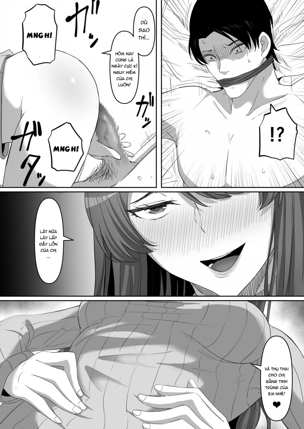 HentaiVN.net - Ảnh 40 - Tonari no Yasashii Onee-san wa Yandere datta - Oneshot