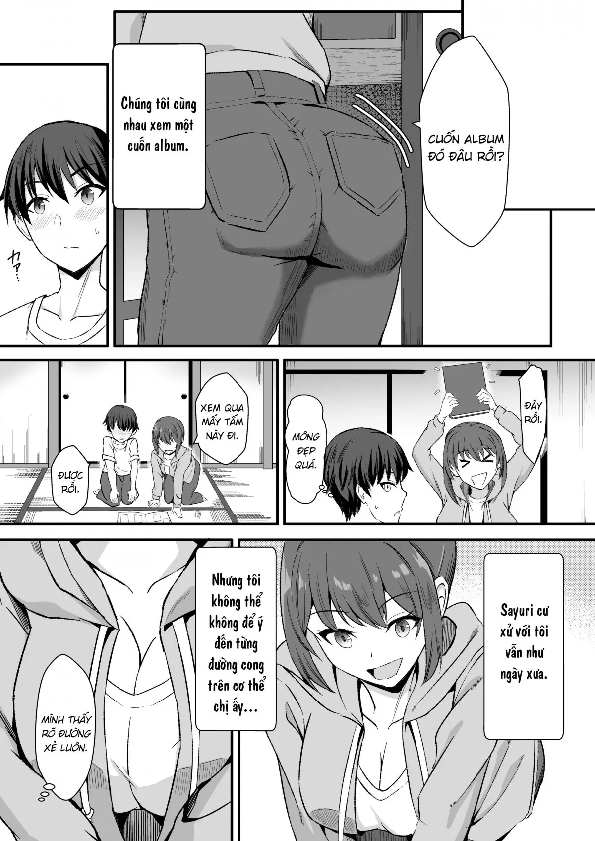 HentaiVN.net - Ảnh 13 - Bà chị họ quê mùa [Inaka no Kussai Onee-chan] - Phần 1