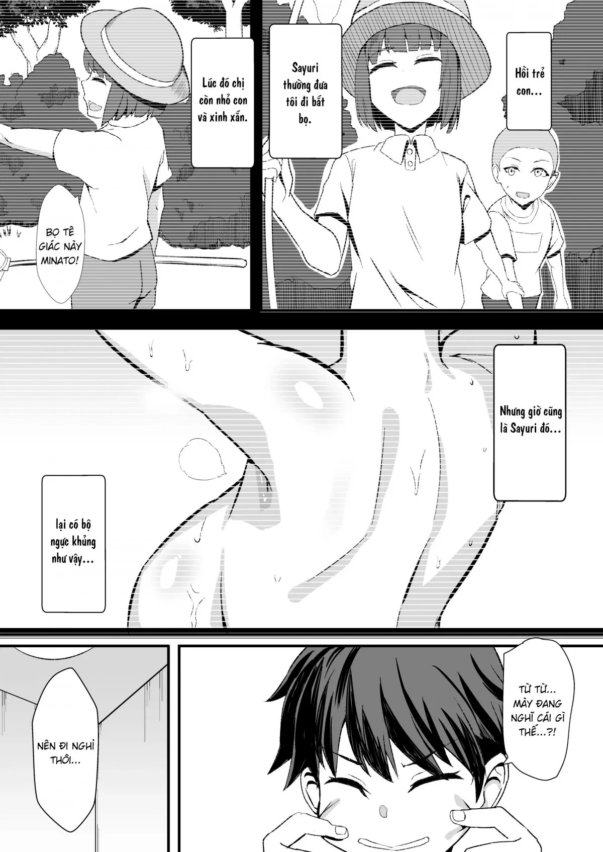 HentaiVN.net - Ảnh 17 - Bà chị họ quê mùa [Inaka no Kussai Onee-chan] - Phần 1