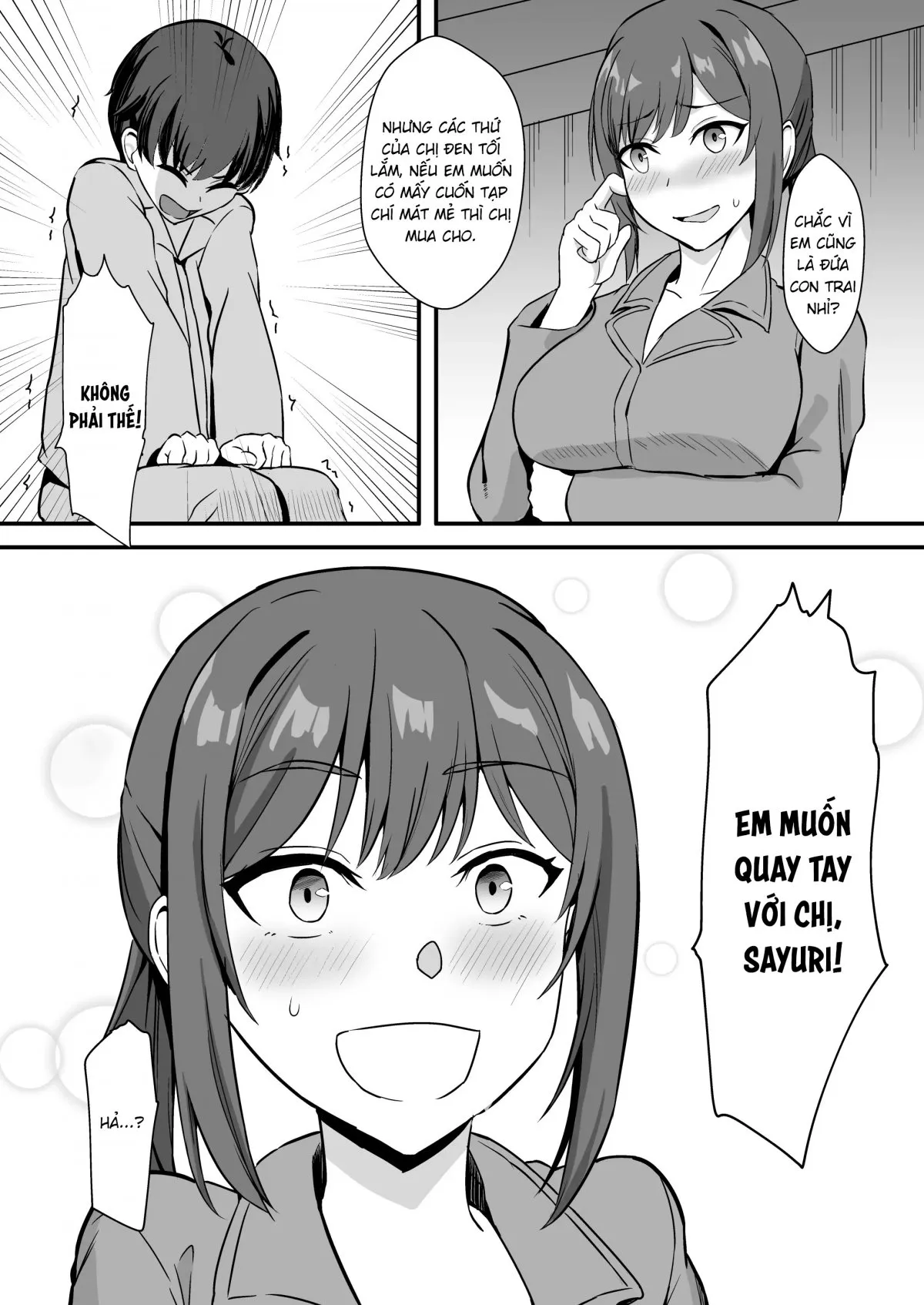 HentaiVN.net - Ảnh 22 - Bà chị họ quê mùa [Inaka no Kussai Onee-chan] - Phần 1