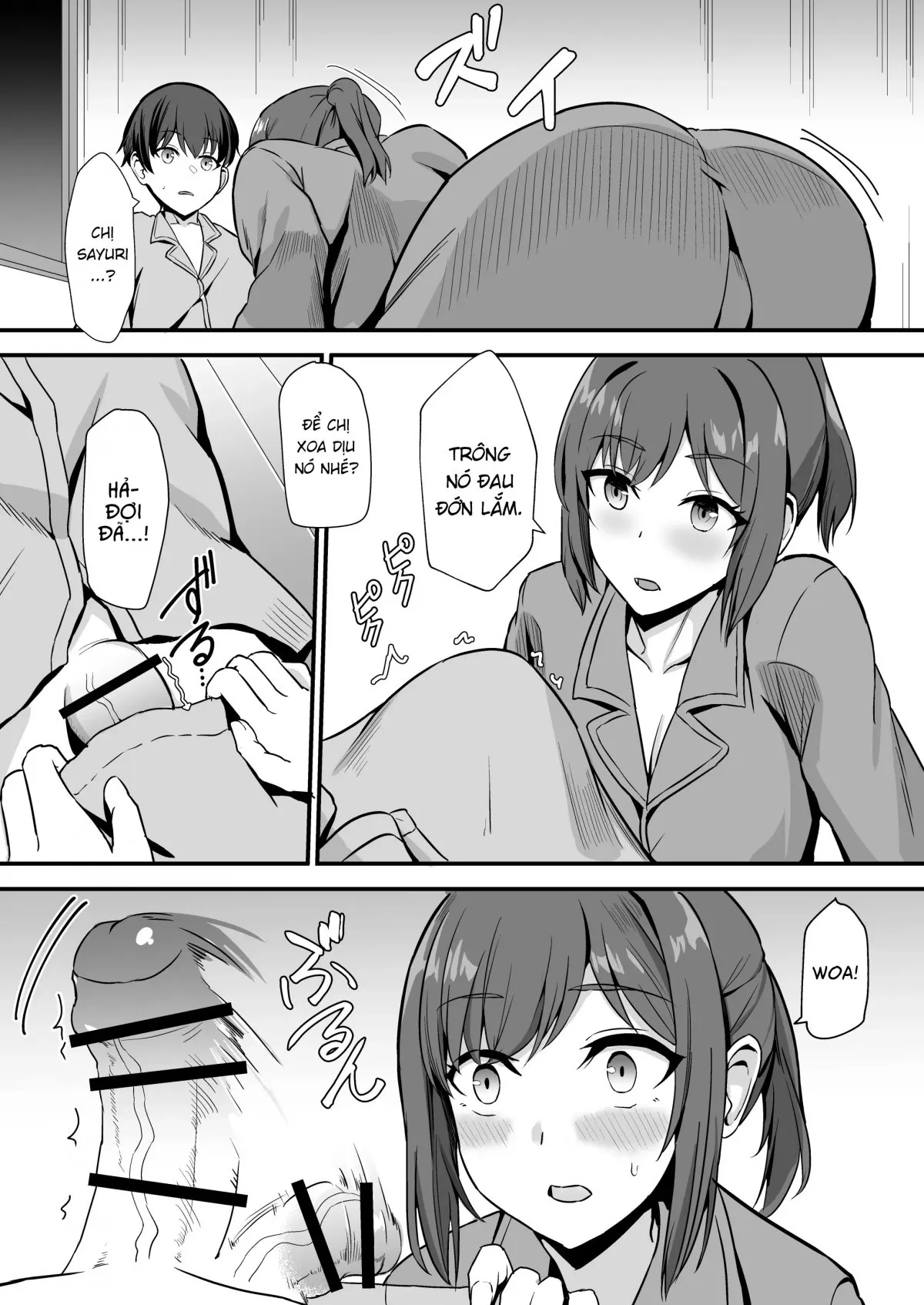 HentaiVN.net - Ảnh 24 - Bà chị họ quê mùa [Inaka no Kussai Onee-chan] - Phần 1