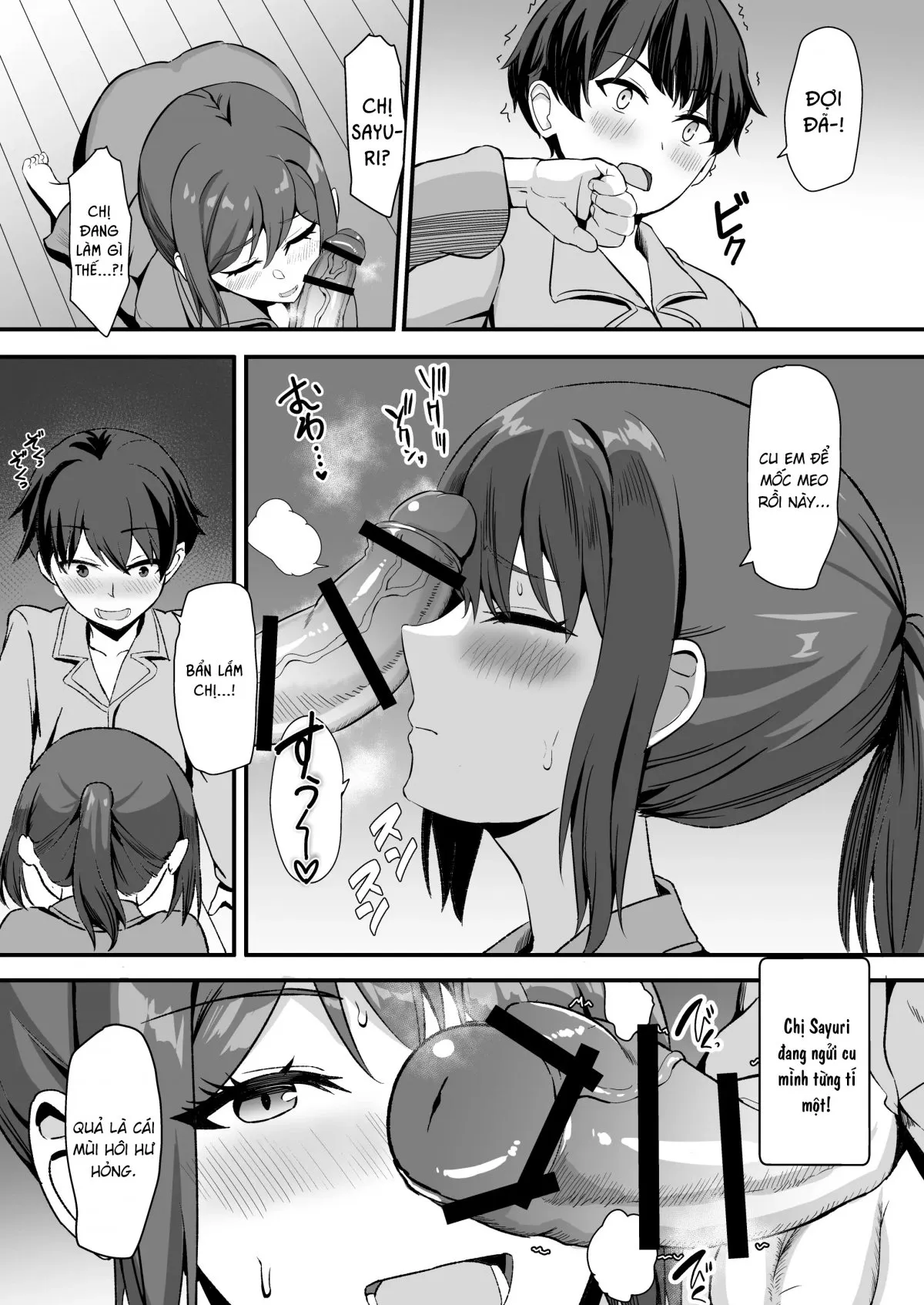 HentaiVN.net - Ảnh 25 - Bà chị họ quê mùa [Inaka no Kussai Onee-chan] - Phần 1