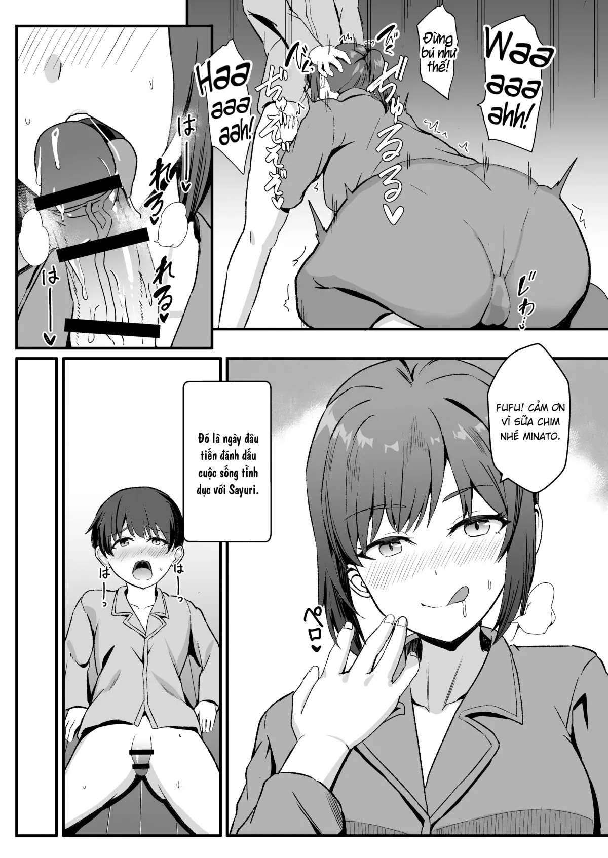 HentaiVN.net - Ảnh 30 - Bà chị họ quê mùa [Inaka no Kussai Onee-chan] - Phần 1