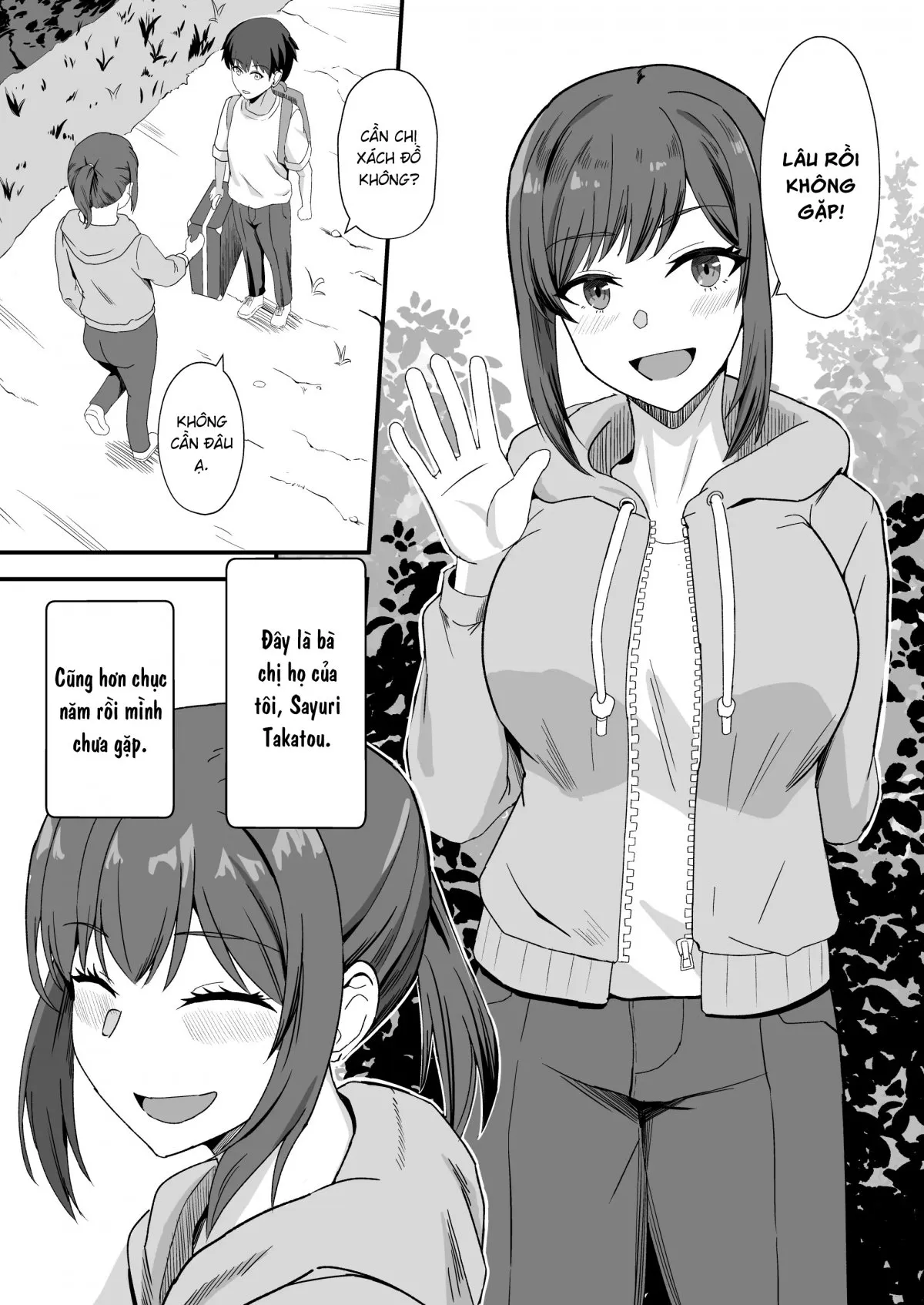 HentaiVN.net - Ảnh 8 - Bà chị họ quê mùa [Inaka no Kussai Onee-chan] - Phần 1