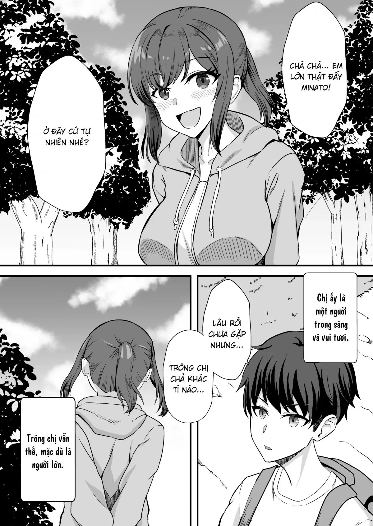 HentaiVN.net - Ảnh 9 - Bà chị họ quê mùa [Inaka no Kussai Onee-chan] - Phần 1