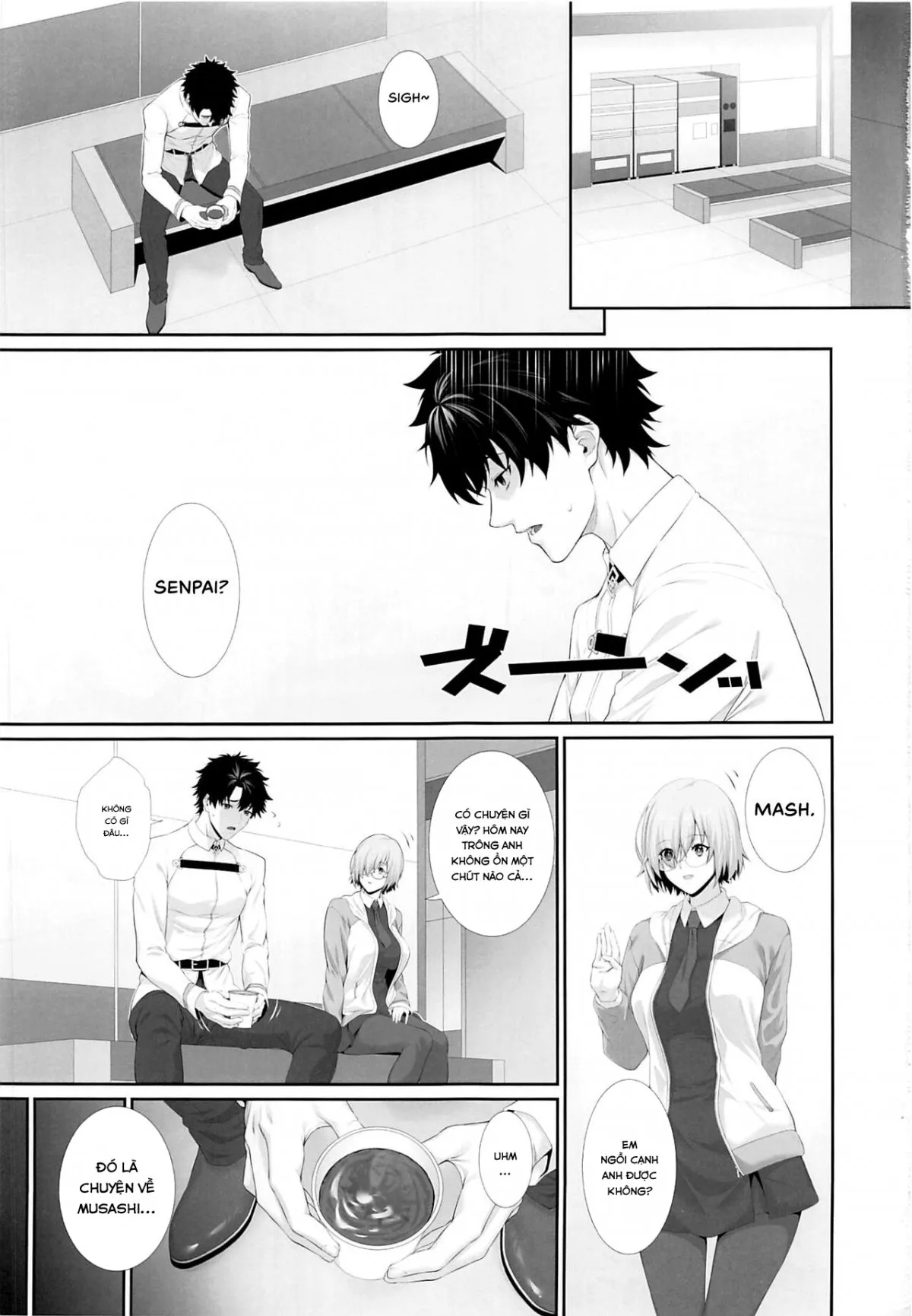 HentaiVN.net - Ảnh 5 - Kare ga Iru kara.... (Fate/Grand Order) - Oneshot