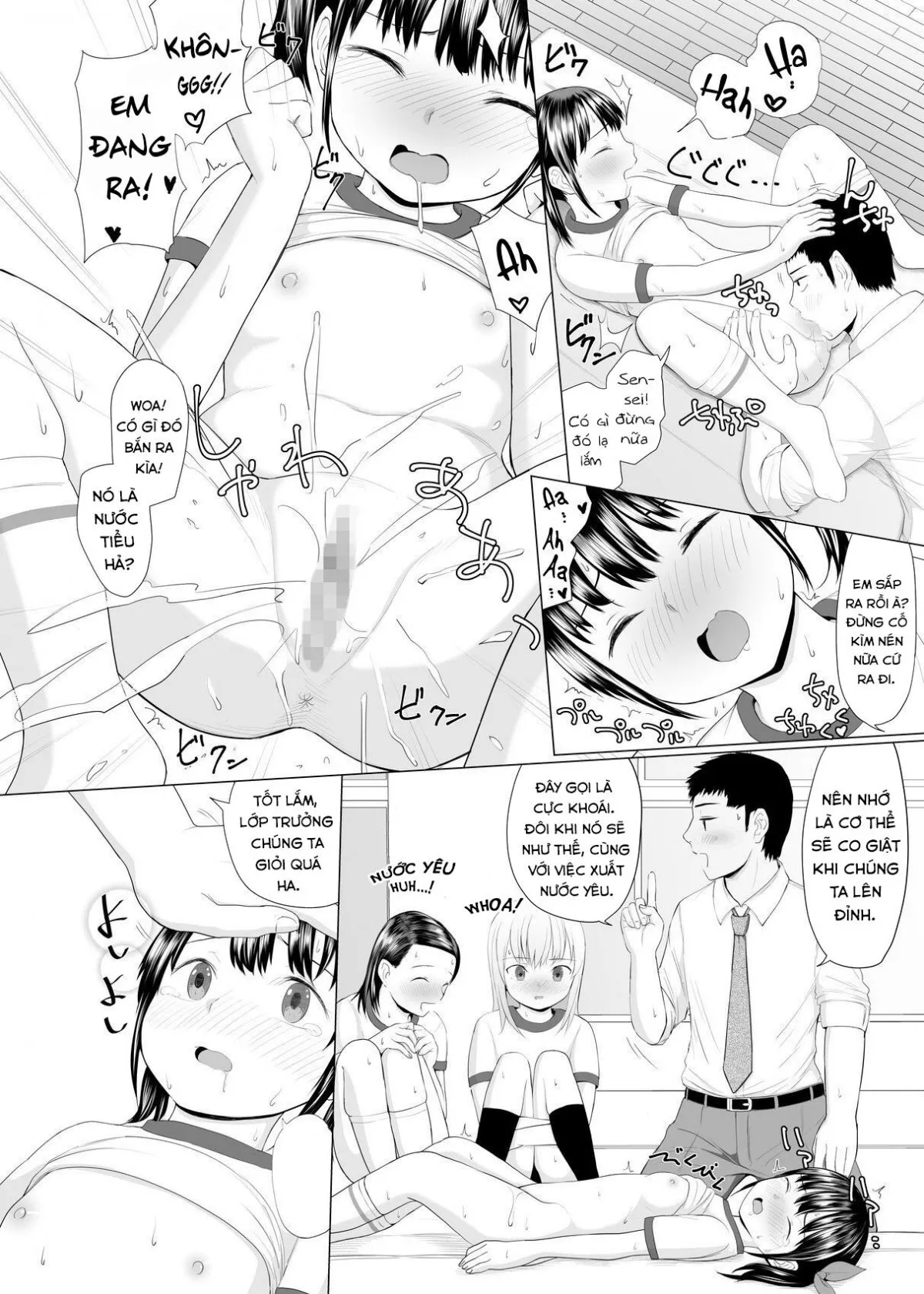HentaiVN.net - Ảnh 10 - J○ Time For Sex Education [J○ Seikyouiku no Jikan] - Oneshot