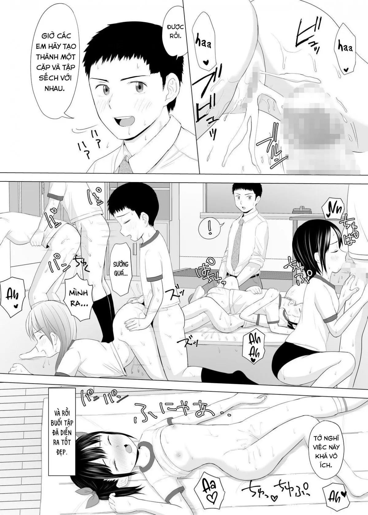 HentaiVN.net - Ảnh 18 - J○ Time For Sex Education [J○ Seikyouiku no Jikan] - Oneshot