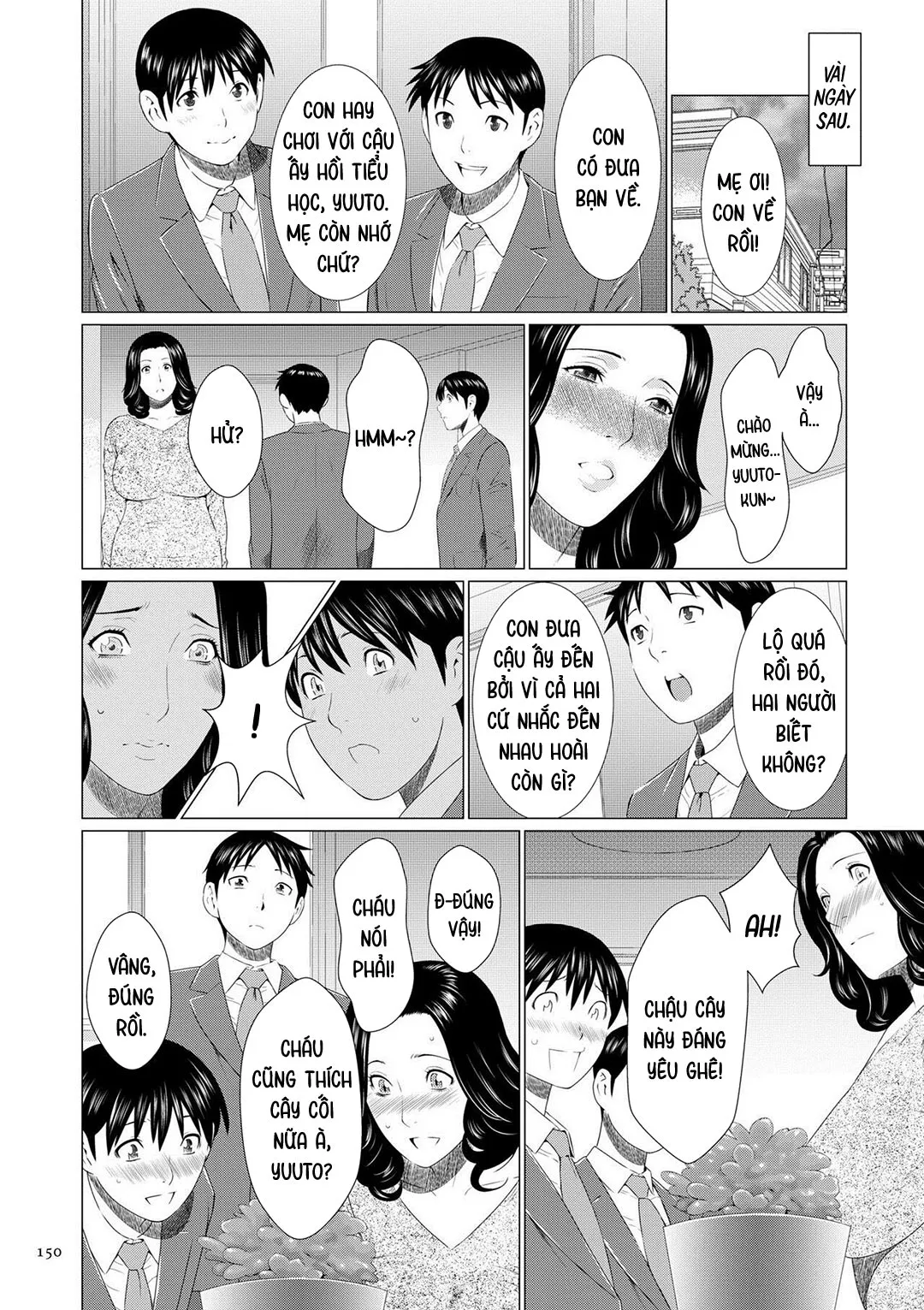 HentaiVN.net - Ảnh 8 - Người mẹ quan hệ với bạn con trai [Mama Was Having Sex With Your Friends] - Oneshot