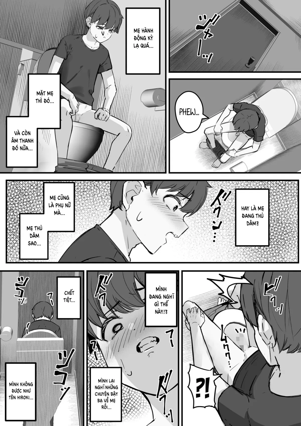 HentaiVN.net - Ảnh 36 - Netorare Kaa-san [Kaa-san ga Aitsu no Nikubenki ni Natta Hi] - Chap 1