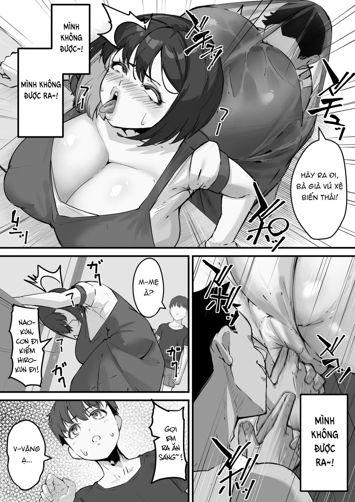 HentaiVN.net - Ảnh 10 - Netorare Kaa-san [Kaa-san ga Aitsu no Nikubenki ni Natta Hi] - Chap 2
