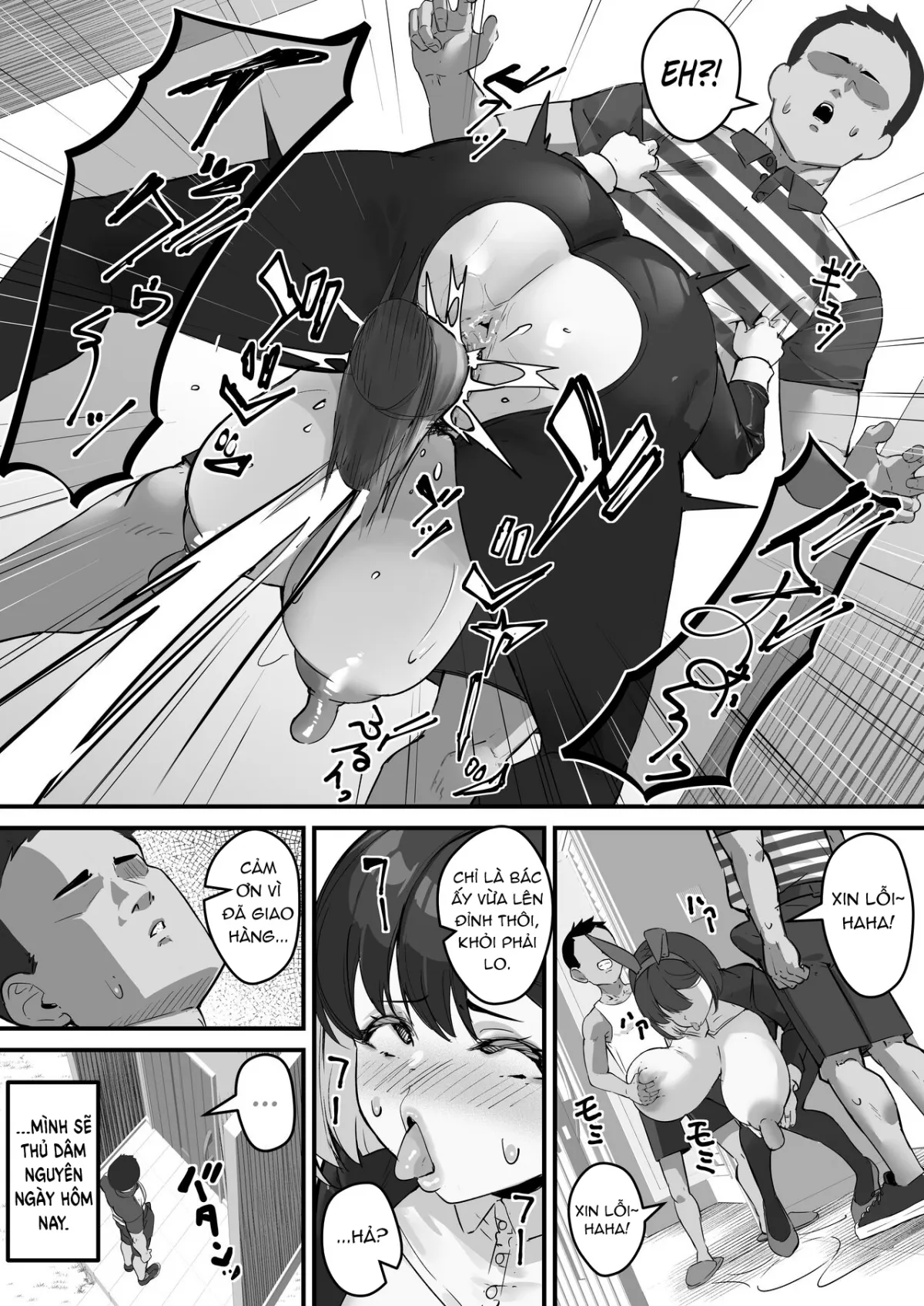 HentaiVN.net - Ảnh 24 - Netorare Kaa-san [Kaa-san ga Aitsu no Nikubenki ni Natta Hi] - Chap 2