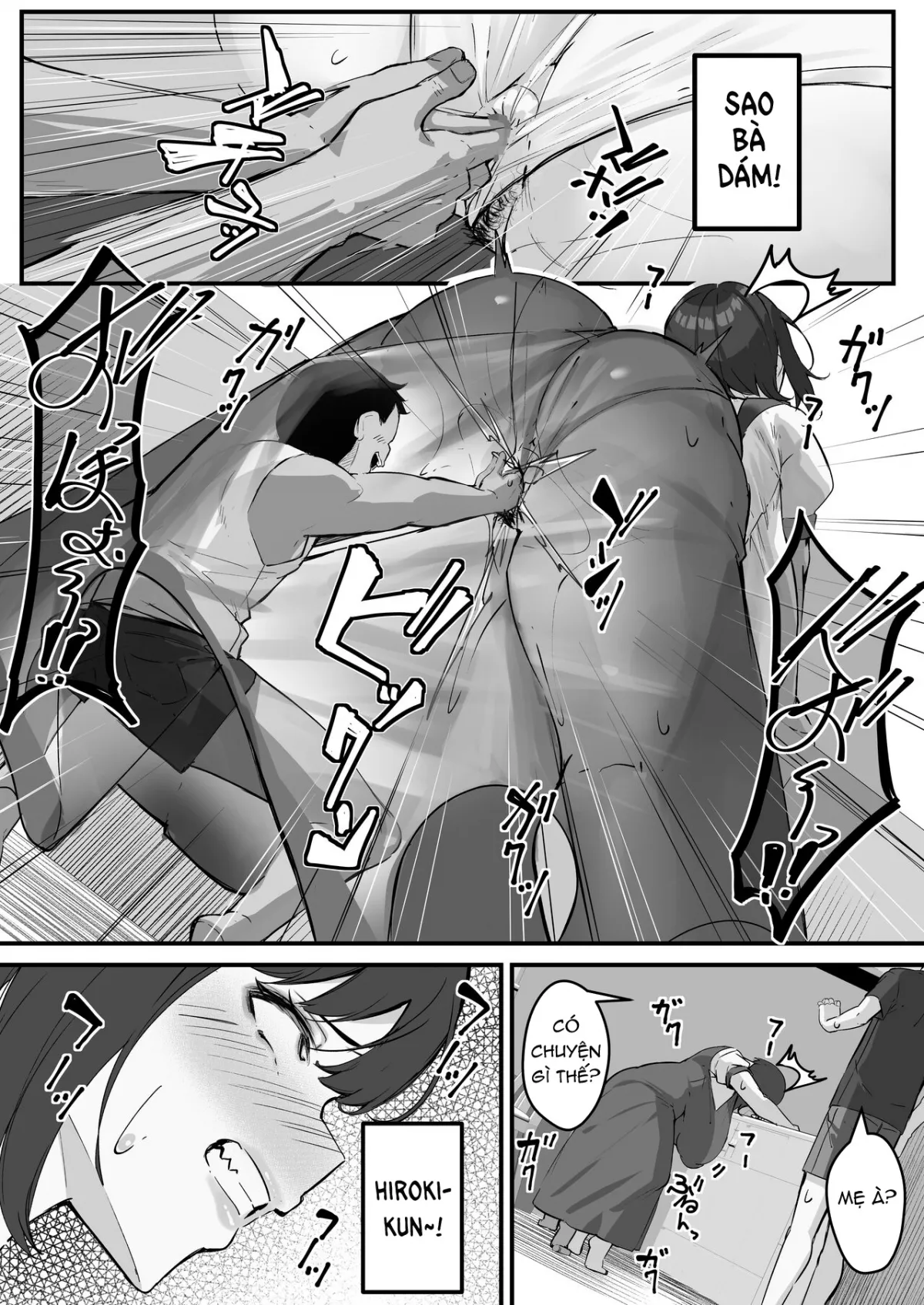 HentaiVN.net - Ảnh 9 - Netorare Kaa-san [Kaa-san ga Aitsu no Nikubenki ni Natta Hi] - Chap 2
