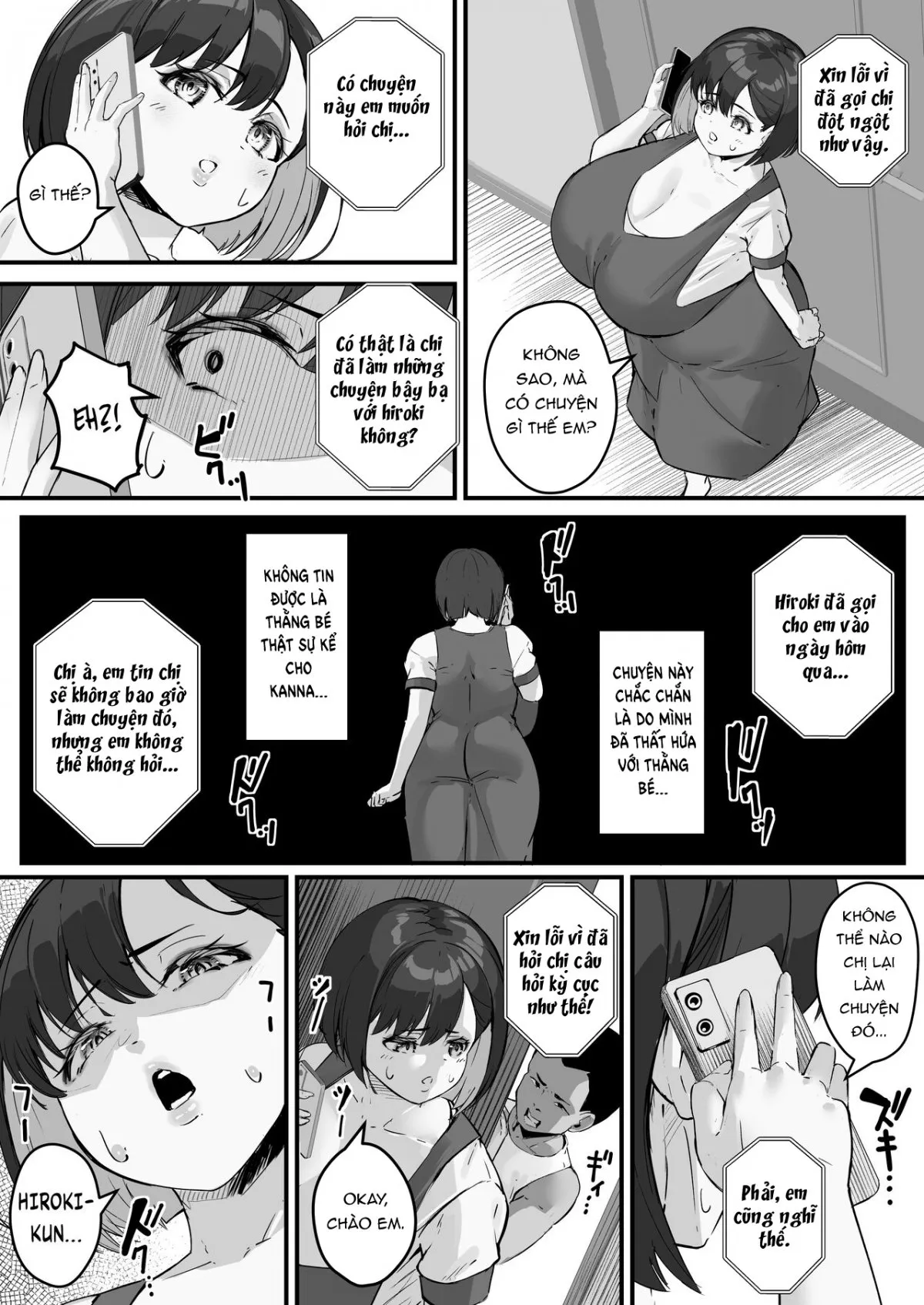 HentaiVN.net - Ảnh 4 - Netorare Kaa-san [Kaa-san ga Aitsu no Nikubenki ni Natta Hi] - Chap 3