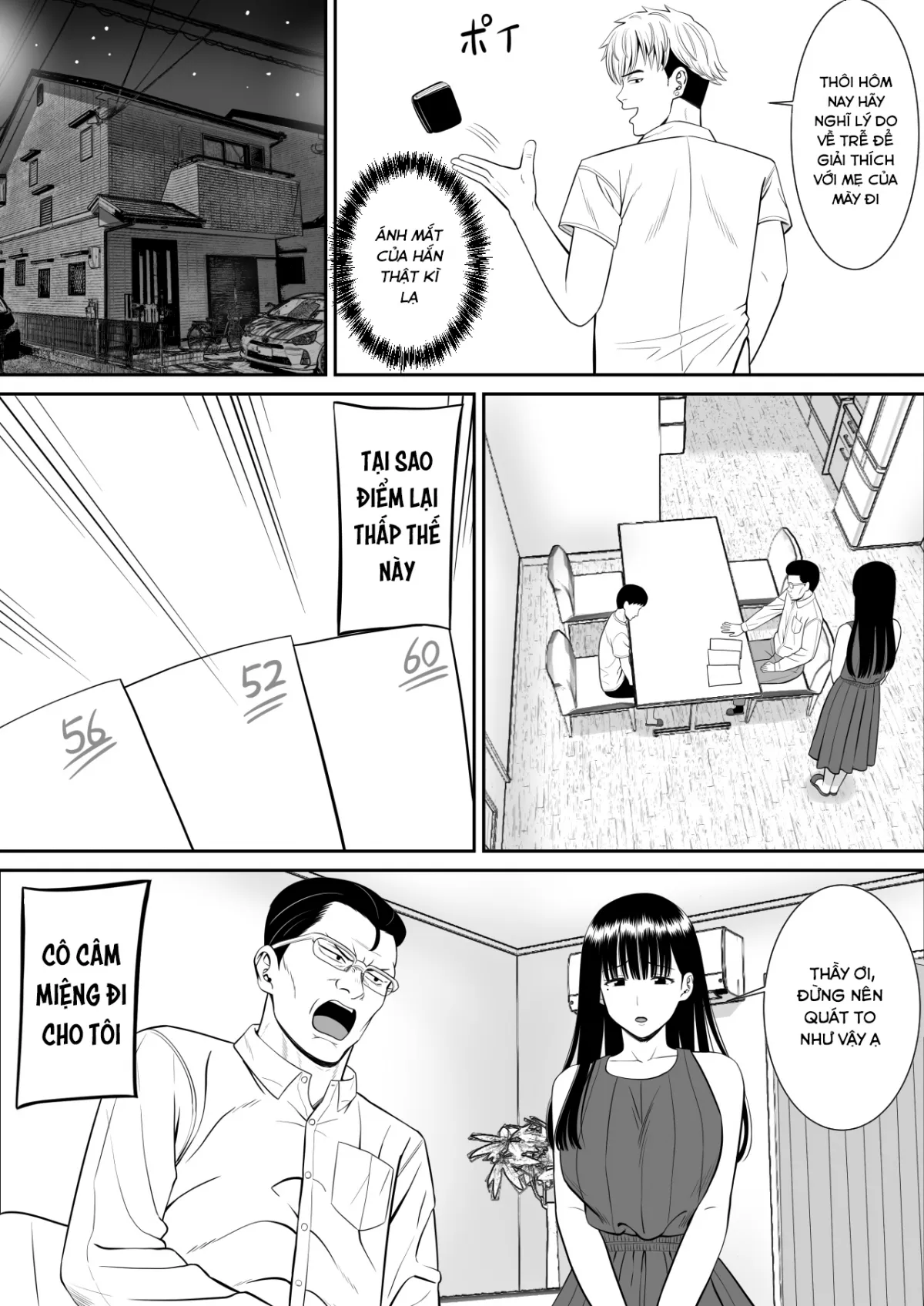 HentaiVN.net - Ảnh 11 - Thằng bắt nạt đập tôi, tiện địt cả mẹ!? [Ijimekko ni Haha wo Netorareta Hanashi ga Kikitai?] - Chap 1