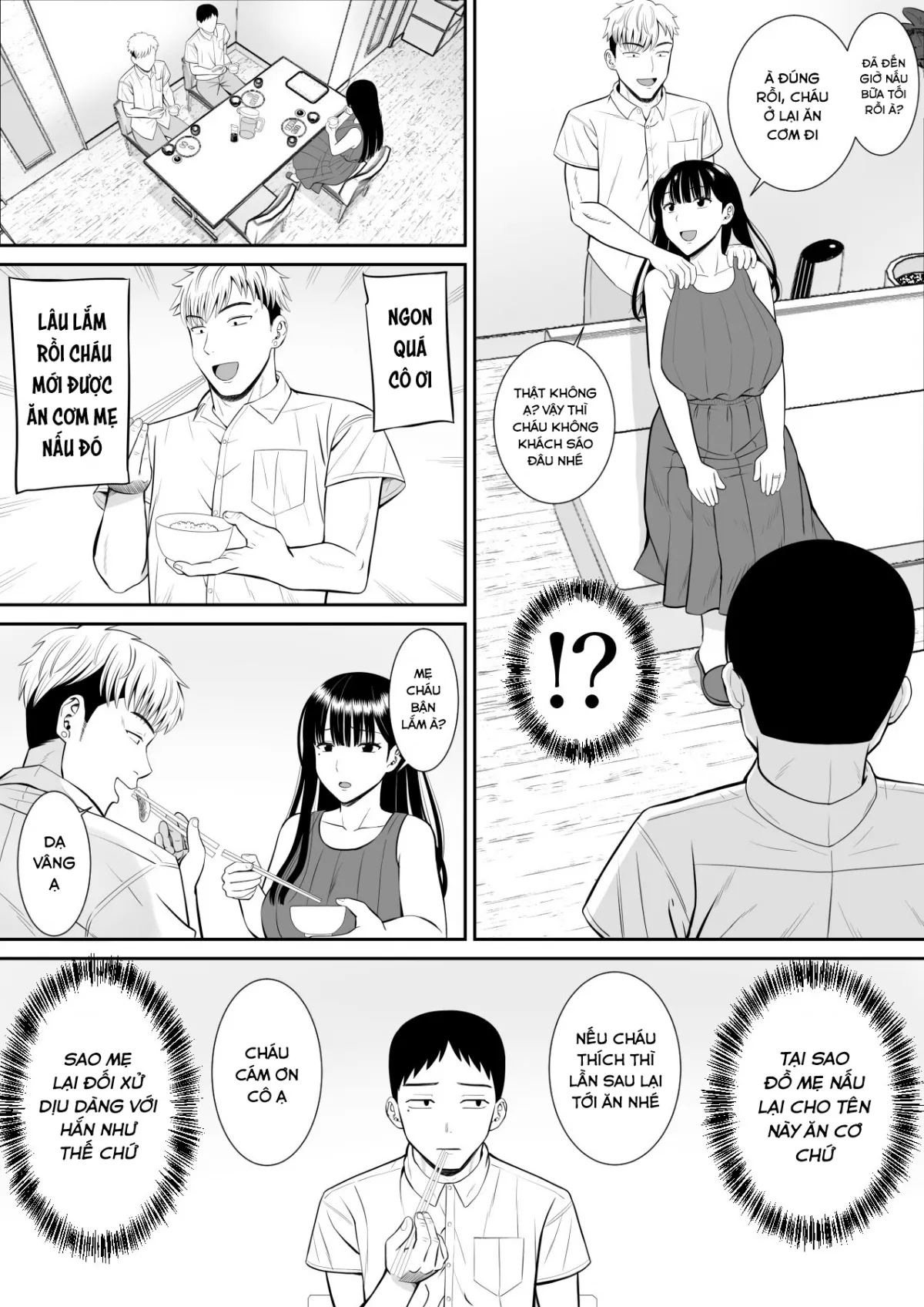 HentaiVN.net - Ảnh 21 - Thằng bắt nạt đập tôi, tiện địt cả mẹ!? [Ijimekko ni Haha wo Netorareta Hanashi ga Kikitai?] - Chap 1