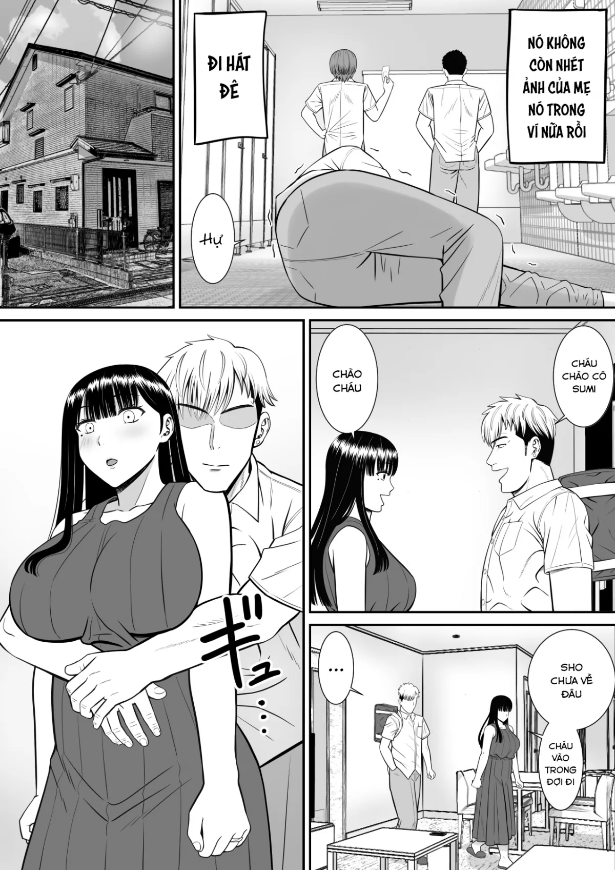 HentaiVN.net - Ảnh 9 - Thằng bắt nạt đập tôi, tiện địt cả mẹ!? [Ijimekko ni Haha wo Netorareta Hanashi ga Kikitai?] - Chap 2