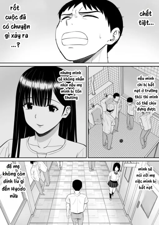 HentaiVN.net - Ảnh 5 - Thằng bắt nạt đập tôi, tiện địt cả mẹ!? [Ijimekko ni Haha wo Netorareta Hanashi ga Kikitai?] - Phần 2 - chap 2