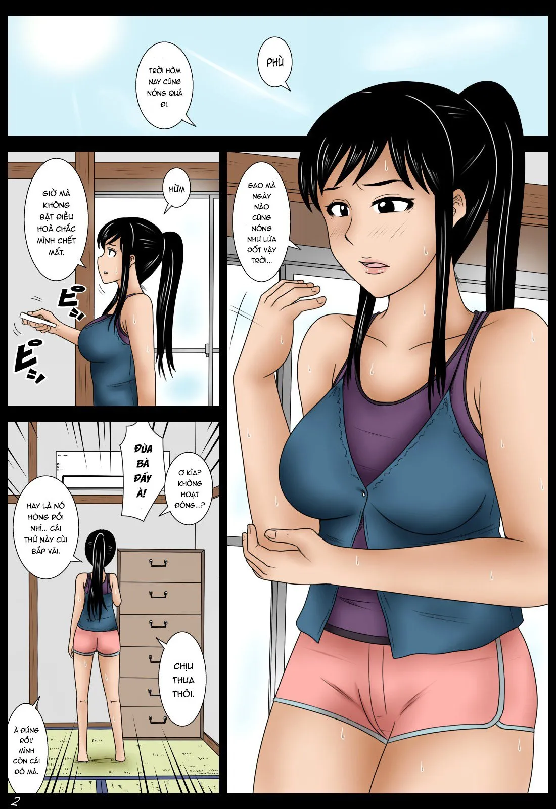 HentaiVN.net - Ảnh 3 - Mùa hè cùng chú chó. [Natsu Inu ; 夏犬] - Oneshot