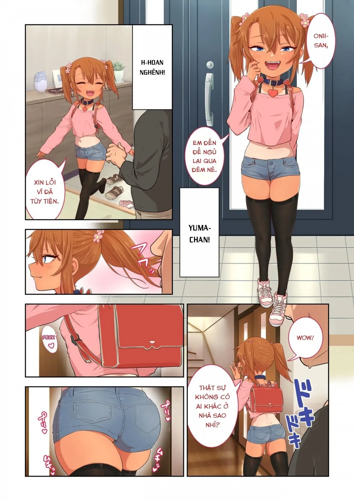 HentaiVN.net - Ảnh 4 - Được Yêu Thương Bởi Con Đĩ Loli, Yuma-chan [Mesugaki Yuma-chan ni Aisareru] - OneShot-1.1