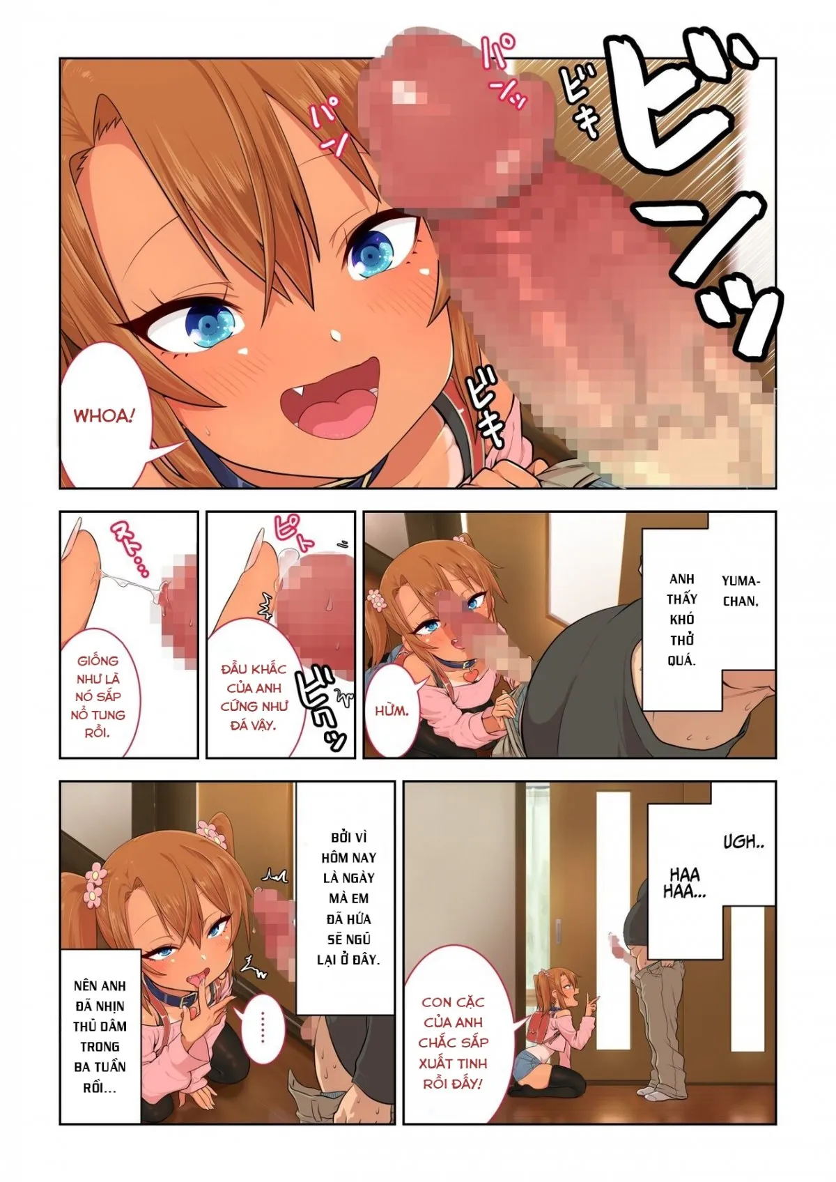 HentaiVN.net - Ảnh 7 - Được Yêu Thương Bởi Con Đĩ Loli, Yuma-chan [Mesugaki Yuma-chan ni Aisareru] - OneShot-1.1