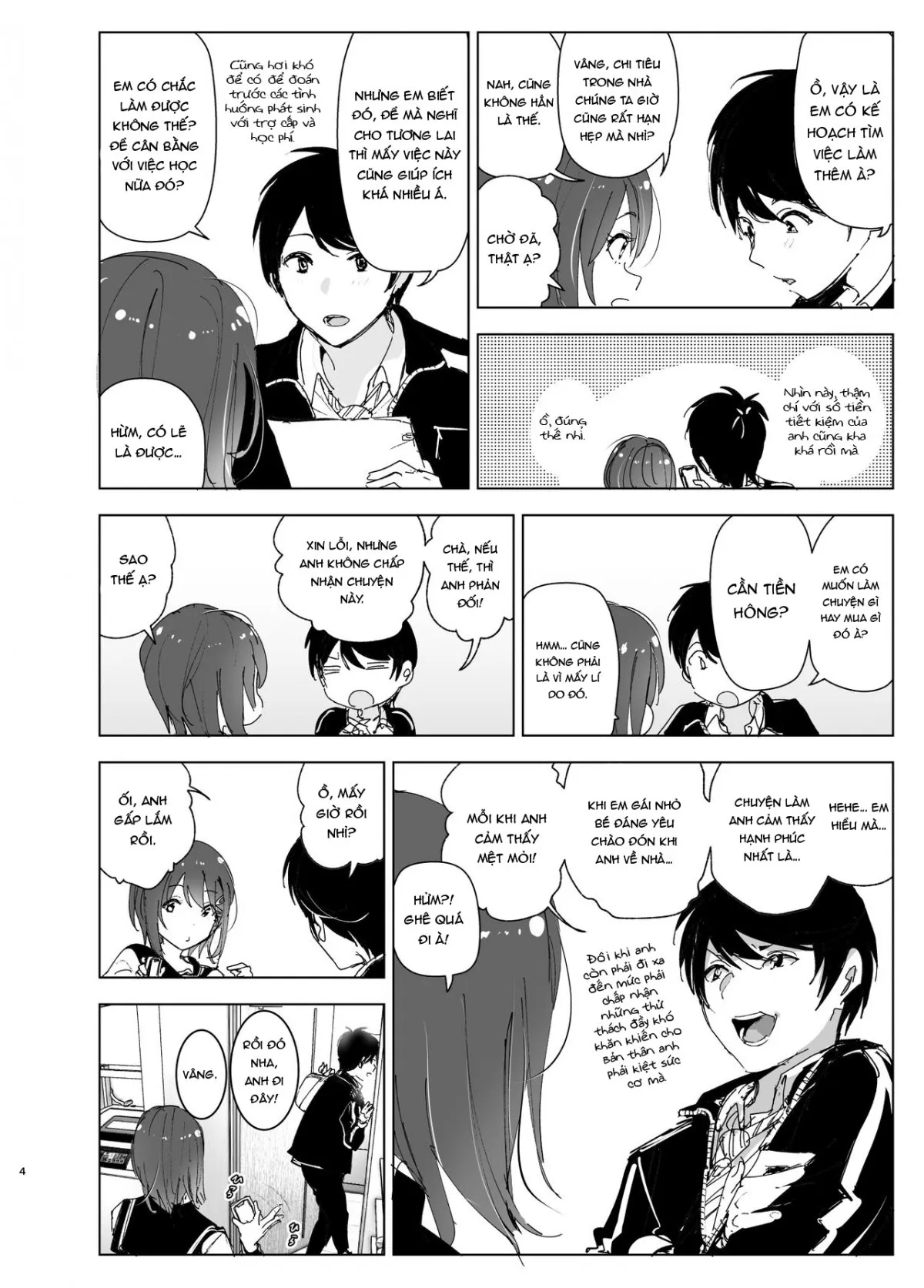 HentaiVN.net - Ảnh 4 - Onii-chan no Koto ga Daisuki!! na Imouto no Hanashi [The Story Of A Little Sister That Loves Her Big Brother] - Oneshot_1