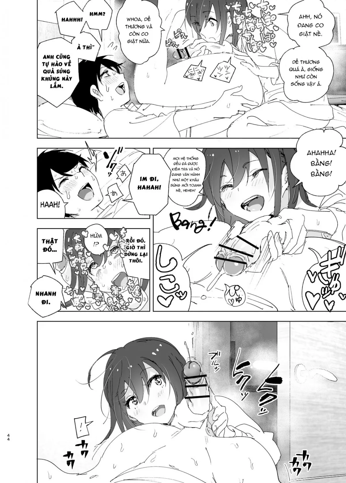 HentaiVN.net - Ảnh 44 - Onii-chan no Koto ga Daisuki!! na Imouto no Hanashi [The Story Of A Little Sister That Loves Her Big Brother] - Oneshot_1