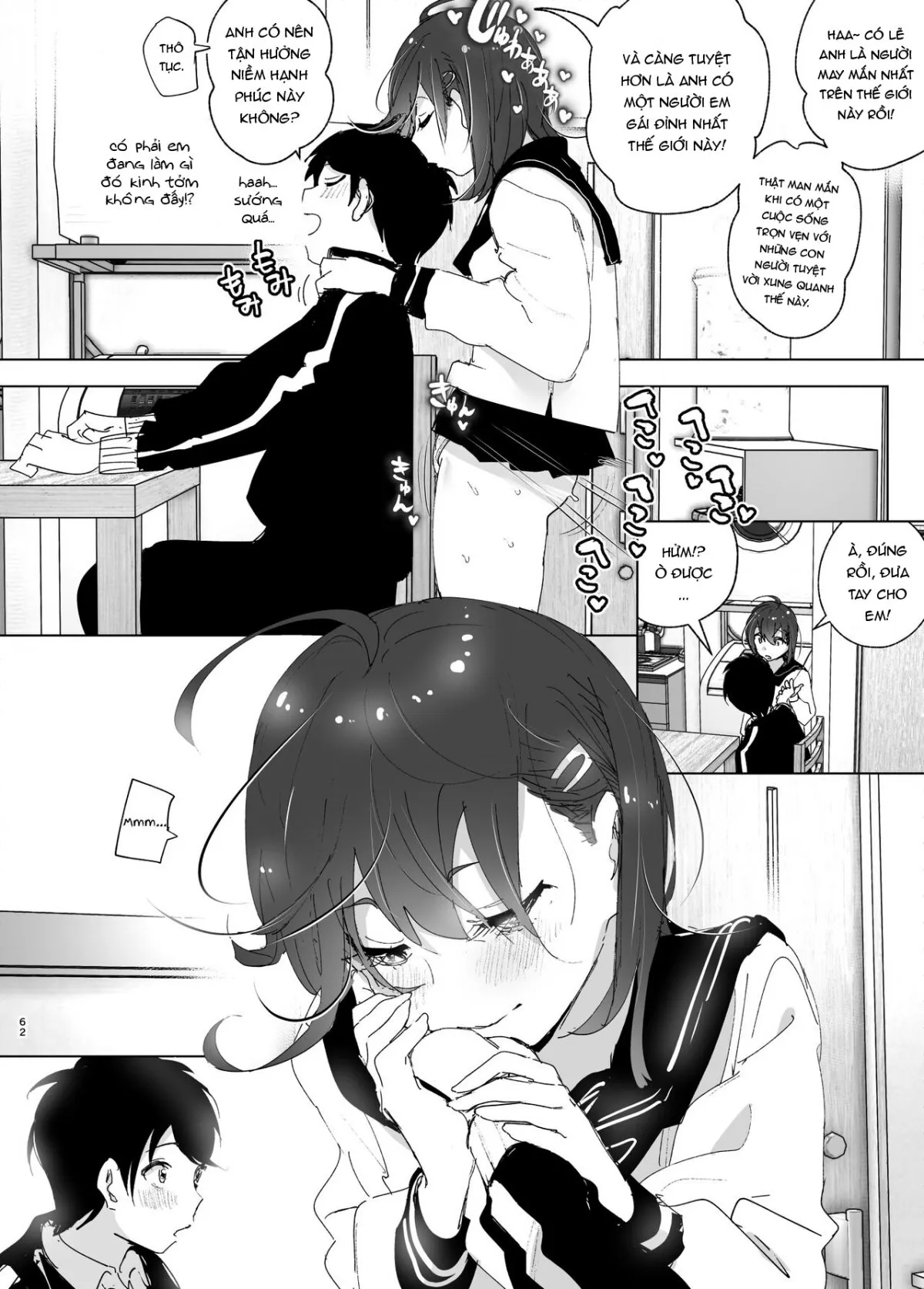 HentaiVN.net - Ảnh 16 - Onii-chan no Koto ga Daisuki!! na Imouto no Hanashi [The Story Of A Little Sister That Loves Her Big Brother] - Oneshot_2