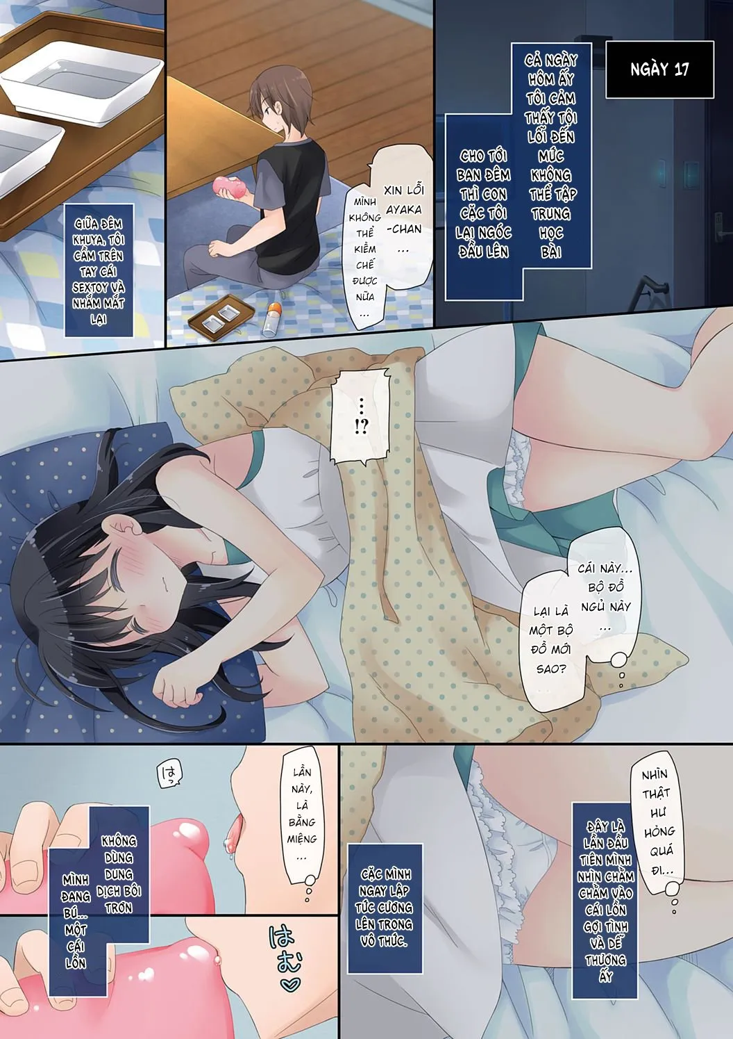 HentaiVN.net - Ảnh 12 - Dùng Chiếc Sextoy Thần Kì Để Đụ Cô Bạn Hàng Xóm [Mahou no Onaho] - Chap 2