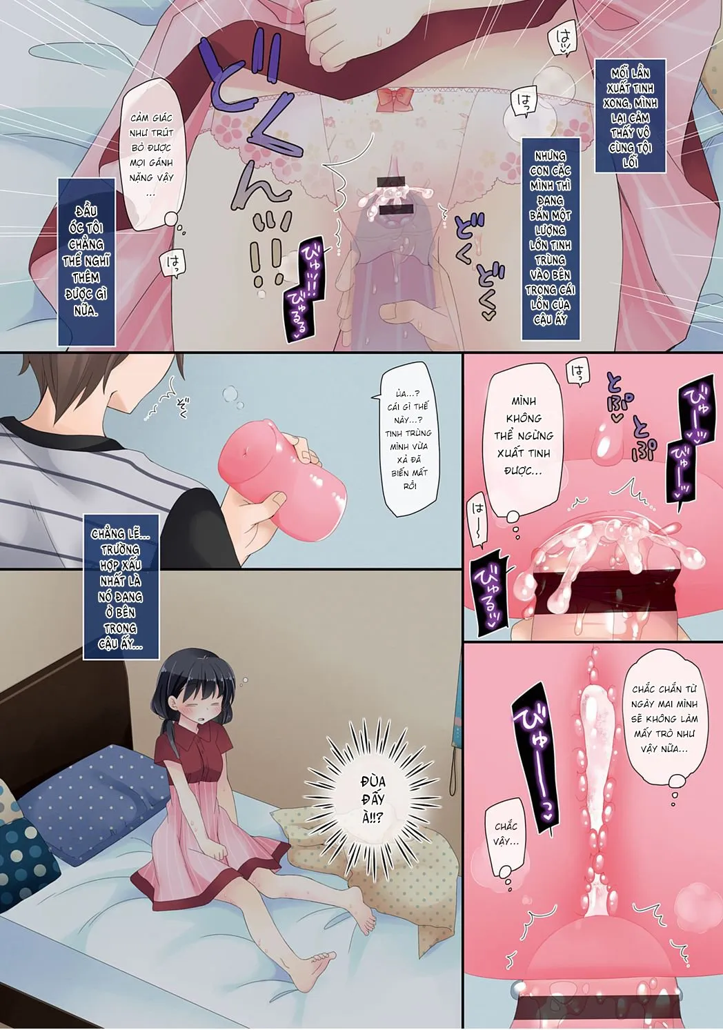 HentaiVN.net - Ảnh 20 - Dùng Chiếc Sextoy Thần Kì Để Đụ Cô Bạn Hàng Xóm [Mahou no Onaho] - Chap 2