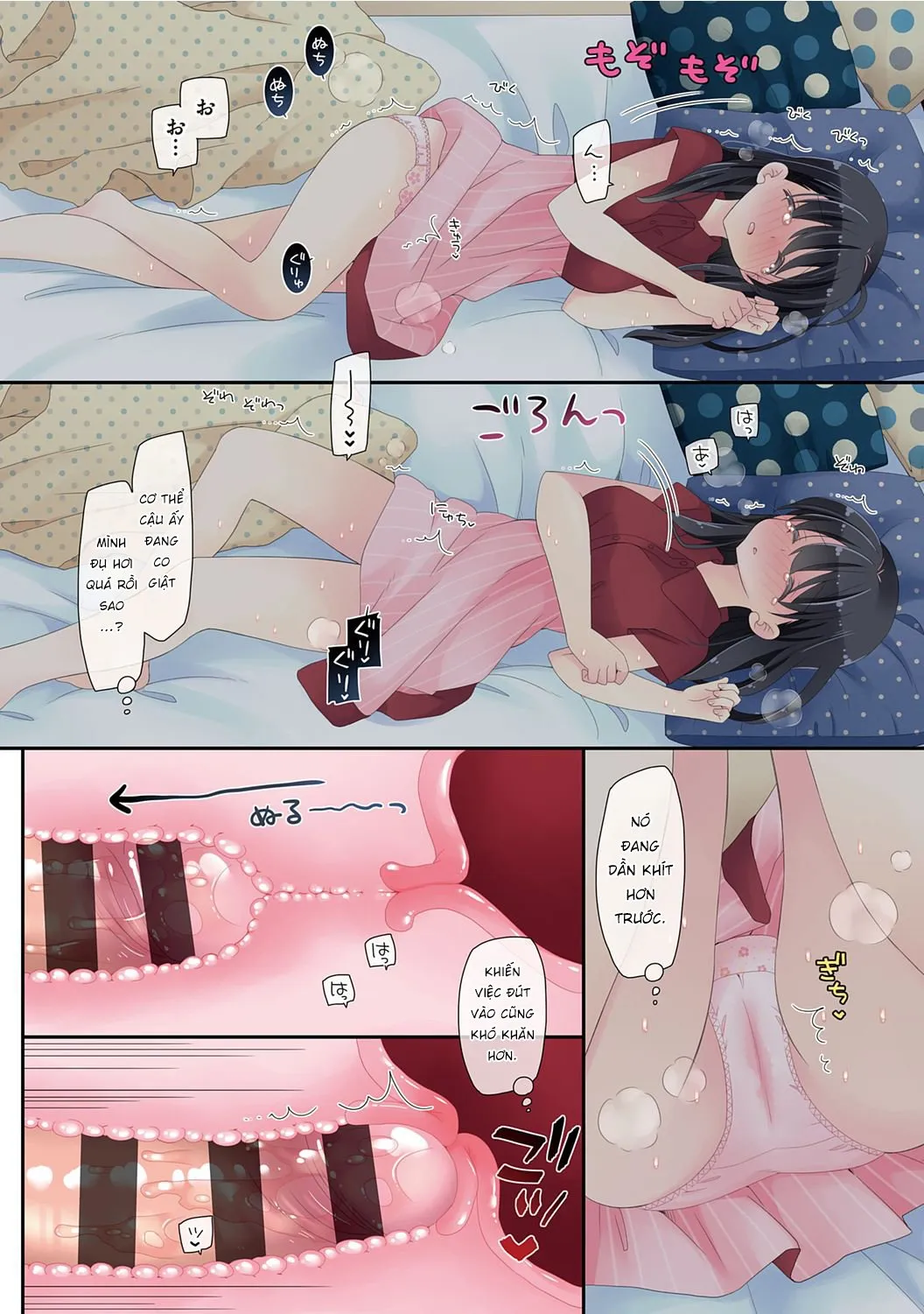 HentaiVN.net - Ảnh 18 - Dùng Chiếc Sextoy Thần Kì Để Đụ Cô Bạn Hàng Xóm [Mahou no Onaho] - Chap 3: Da chjt