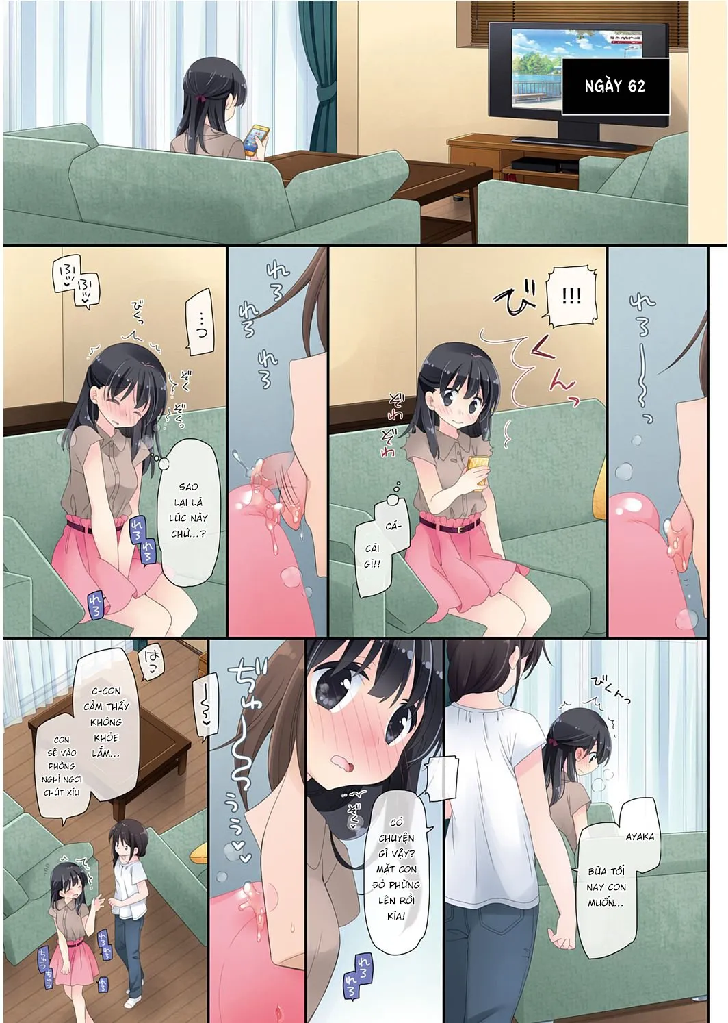 HentaiVN.net - Ảnh 6 - Dùng Chiếc Sextoy Thần Kì Để Đụ Cô Bạn Hàng Xóm [Mahou no Onaho] - Chap 4