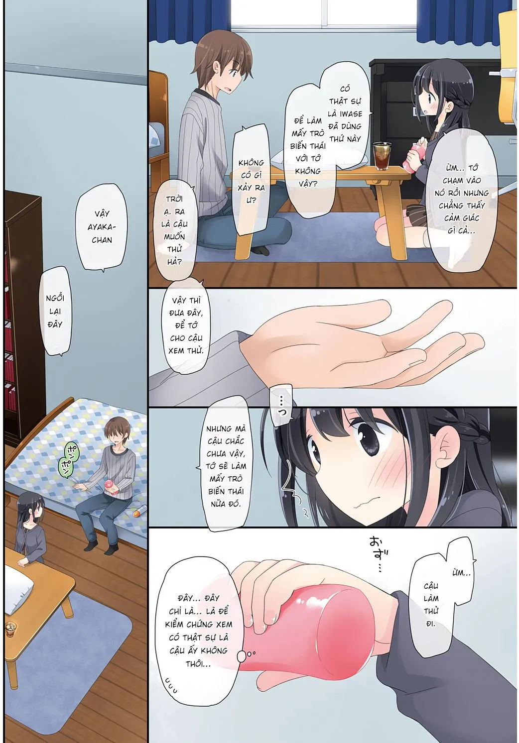 HentaiVN.net - Ảnh 10 - Dùng Chiếc Sextoy Thần Kì Để Đụ Cô Bạn Hàng Xóm [Mahou no Onaho] - Chap6: Chit riel