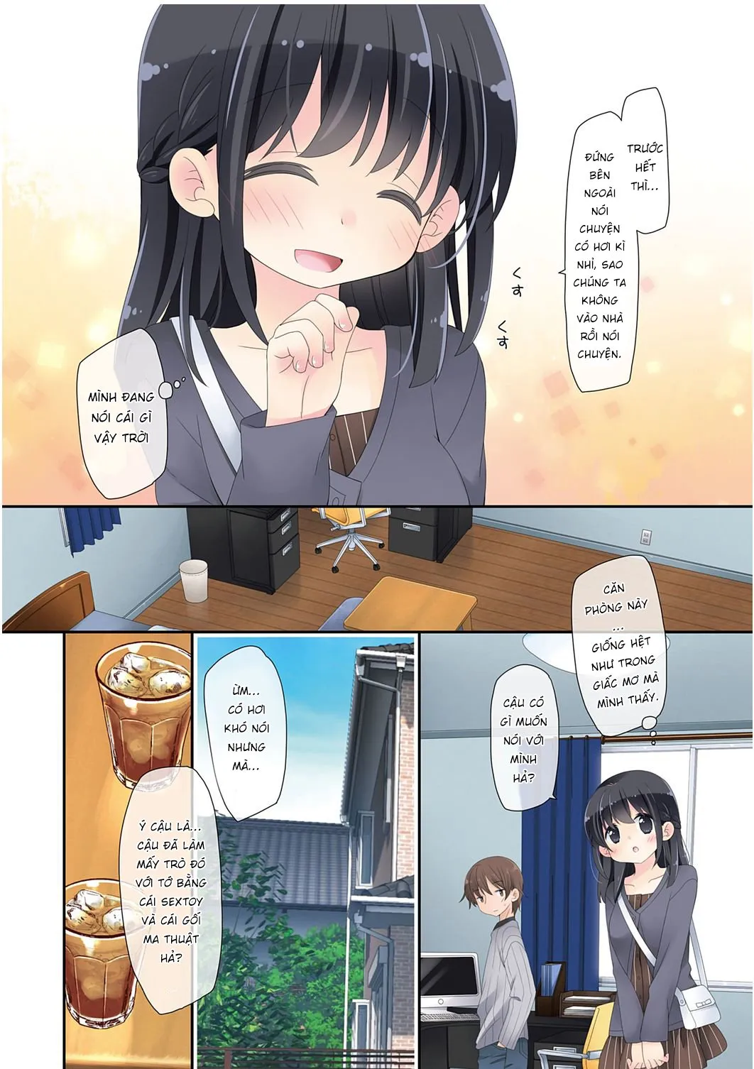 HentaiVN.net - Ảnh 6 - Dùng Chiếc Sextoy Thần Kì Để Đụ Cô Bạn Hàng Xóm [Mahou no Onaho] - Chap6: Chit riel
