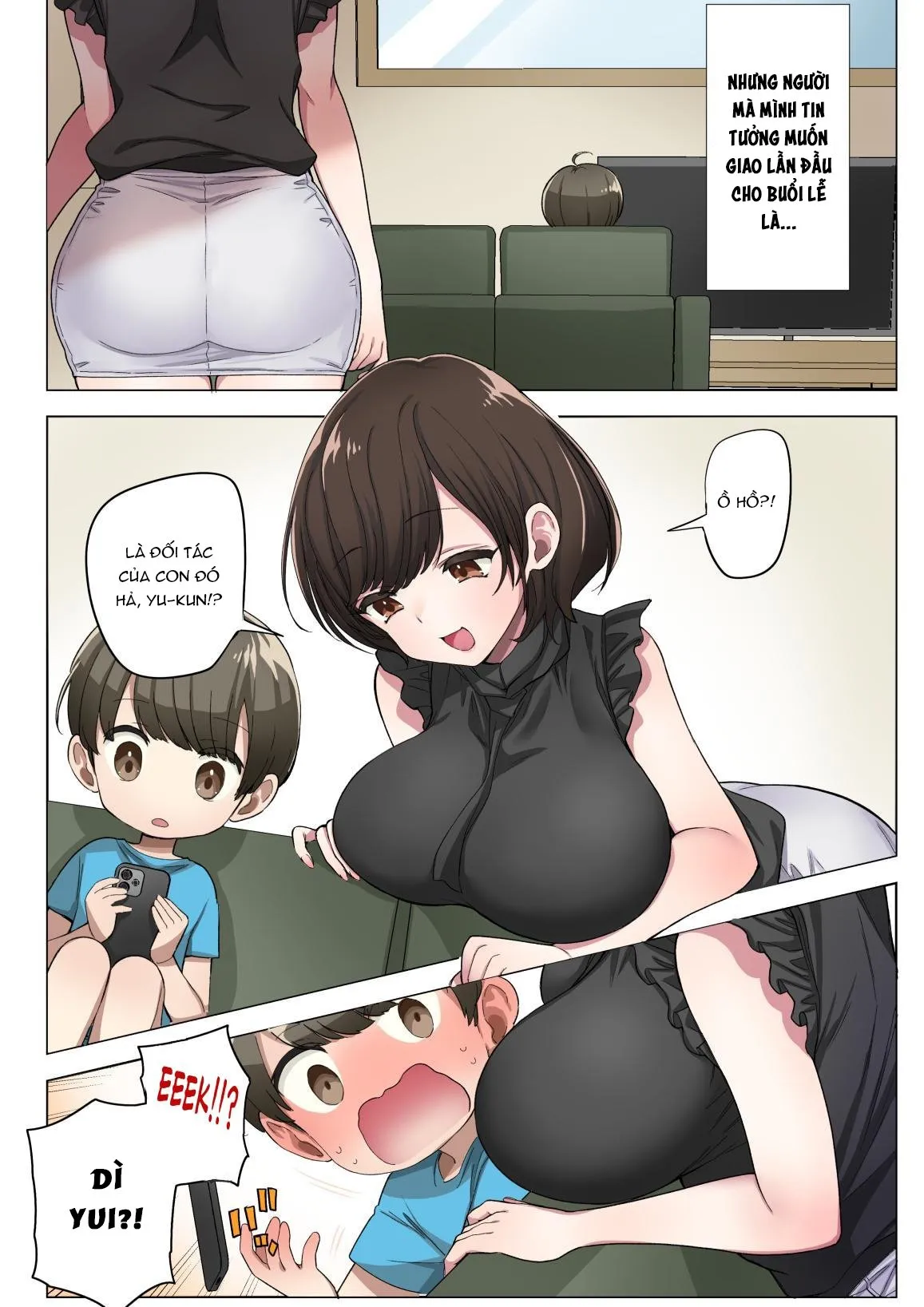 HentaiVN.net - Ảnh 4 - Fudeoroshi Seido no Aru Machi de Boku wa Aragau - Chap 1