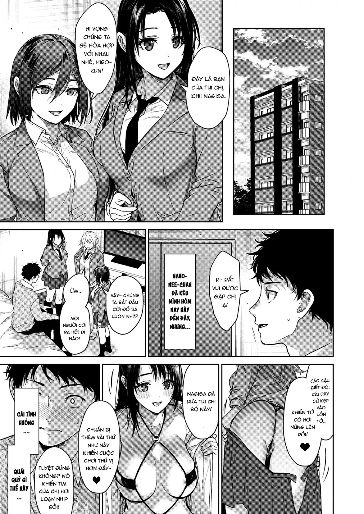 HentaiVN.net - Ảnh 40 - Onee-chan-tachi to Issho ni Zenpen - Oneshot