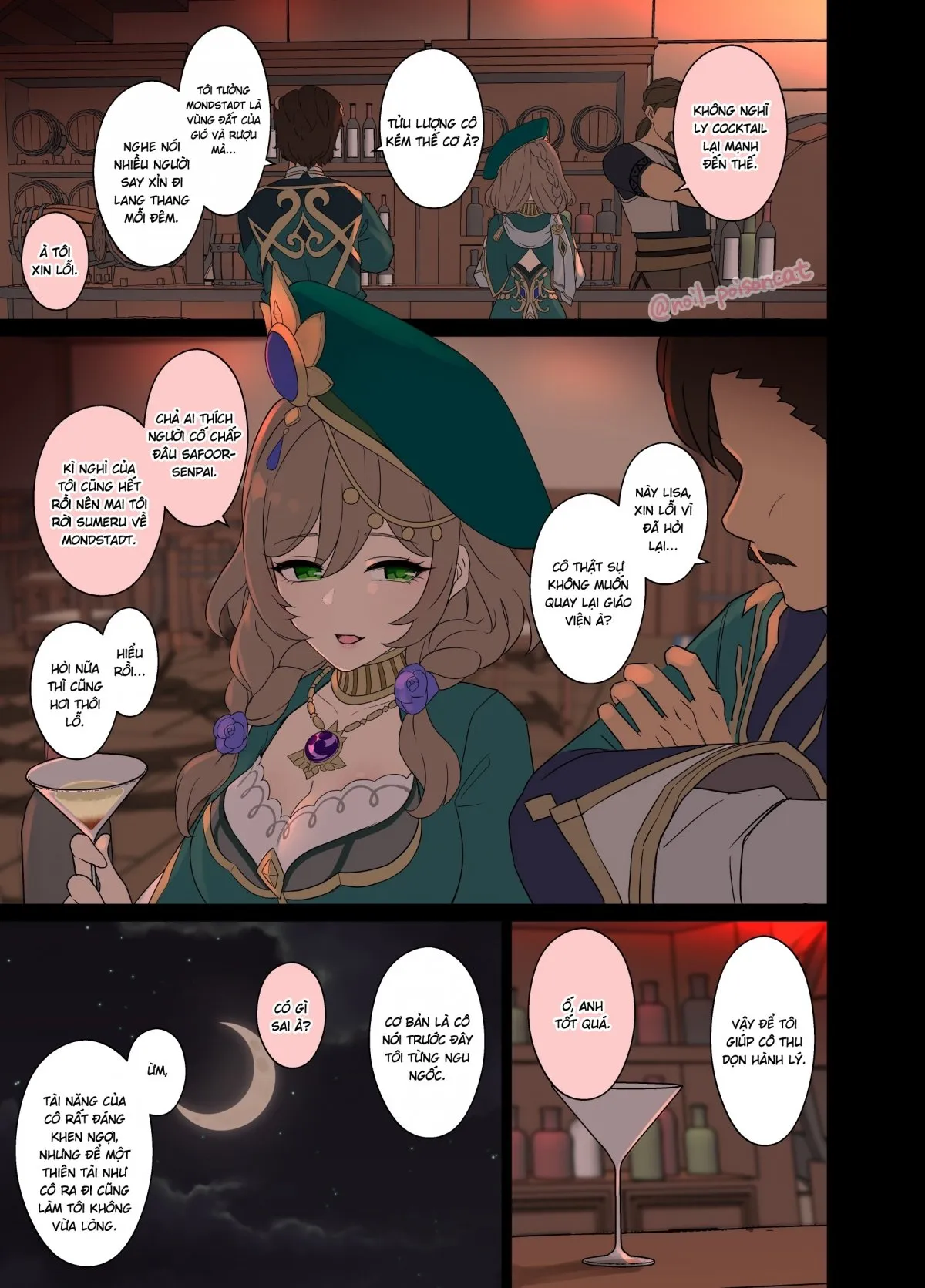 HentaiVN.net - Ảnh 5 - Làm những thứ tồi tệ với Lisa xỉn [Deisui Shita Lisa ni Warui Koto o Suru Hanashi] - Oneshot