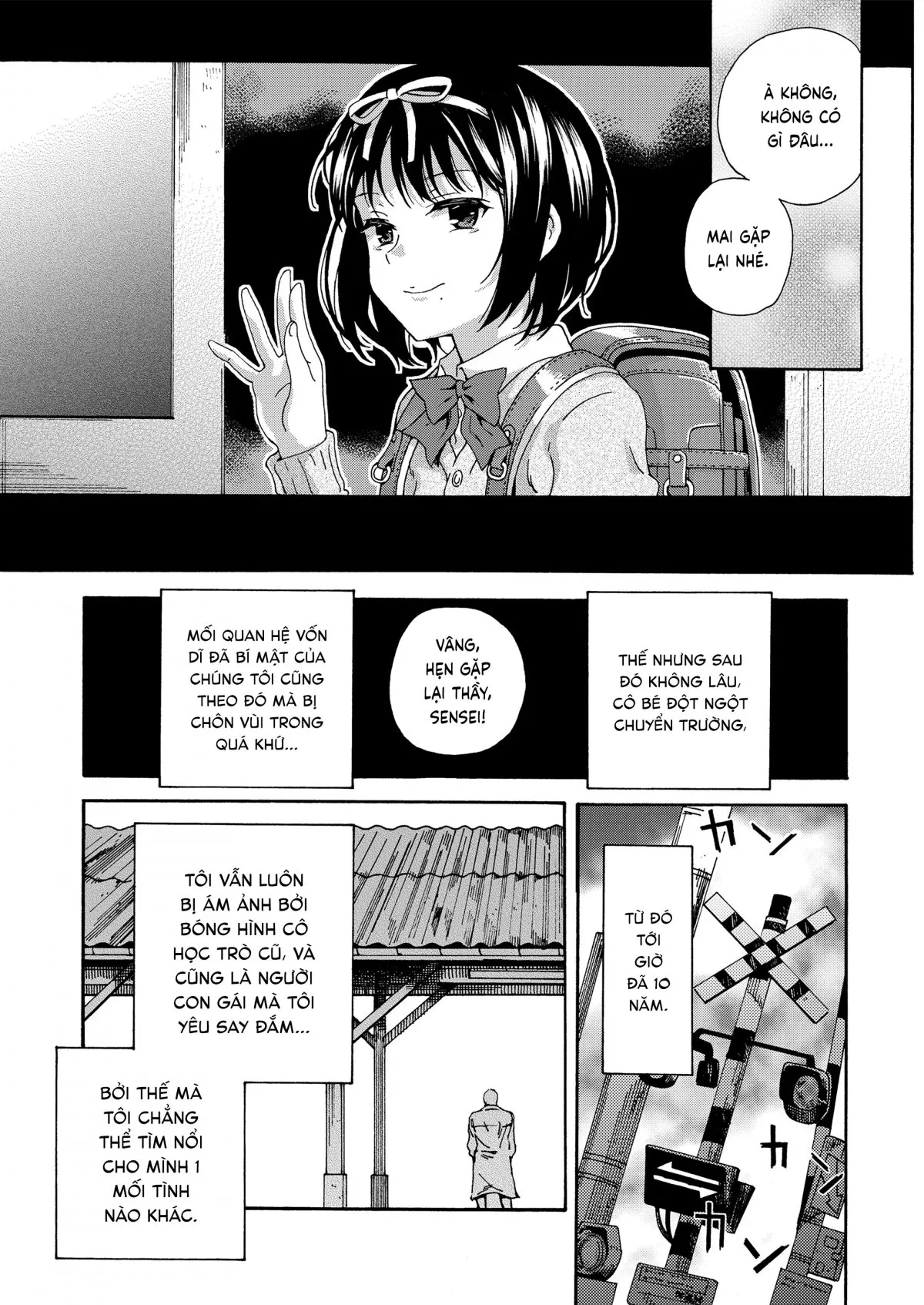 HentaiVN.net - Ảnh 20 - Ánh dương chùng xuống [さよならの黄昏; Sayonara No Tasogare; Goodbye Sunset] - Oneshot