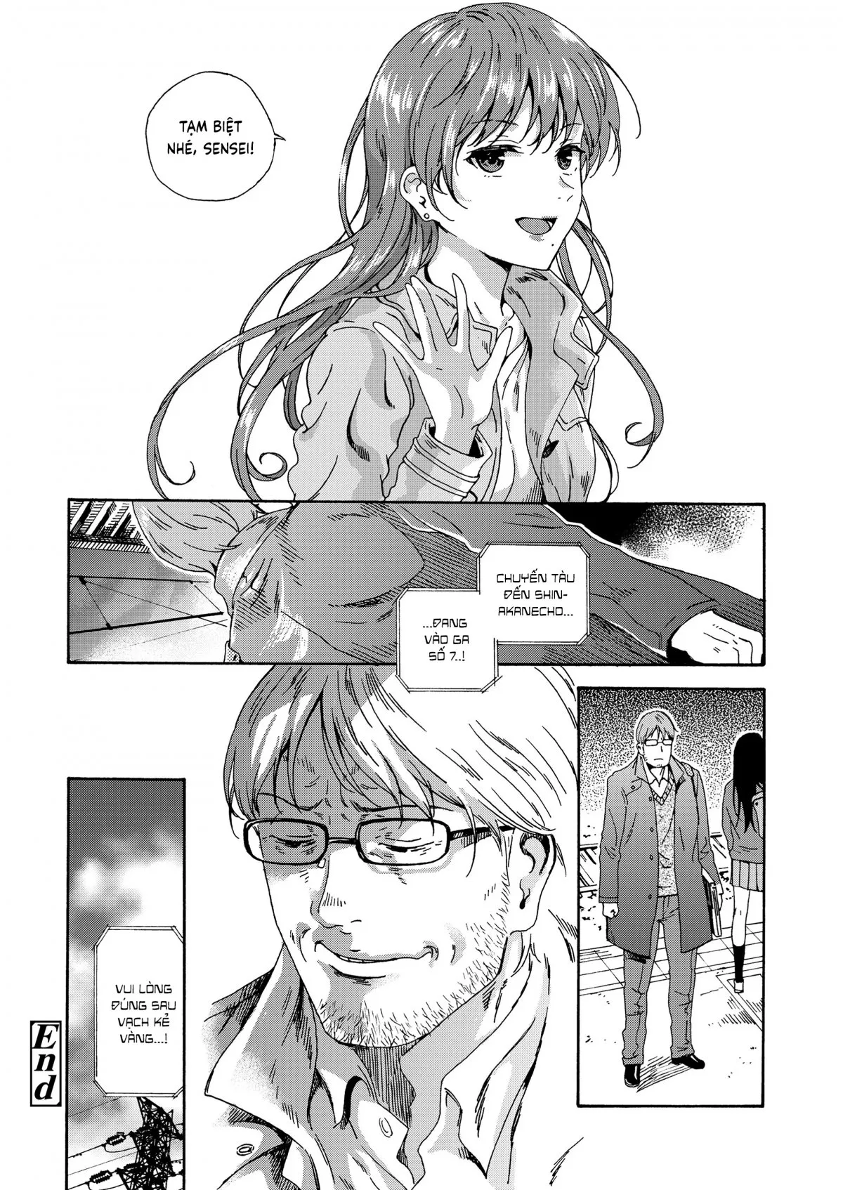 HentaiVN.net - Ảnh 23 - Ánh dương chùng xuống [さよならの黄昏; Sayonara No Tasogare; Goodbye Sunset] - Oneshot