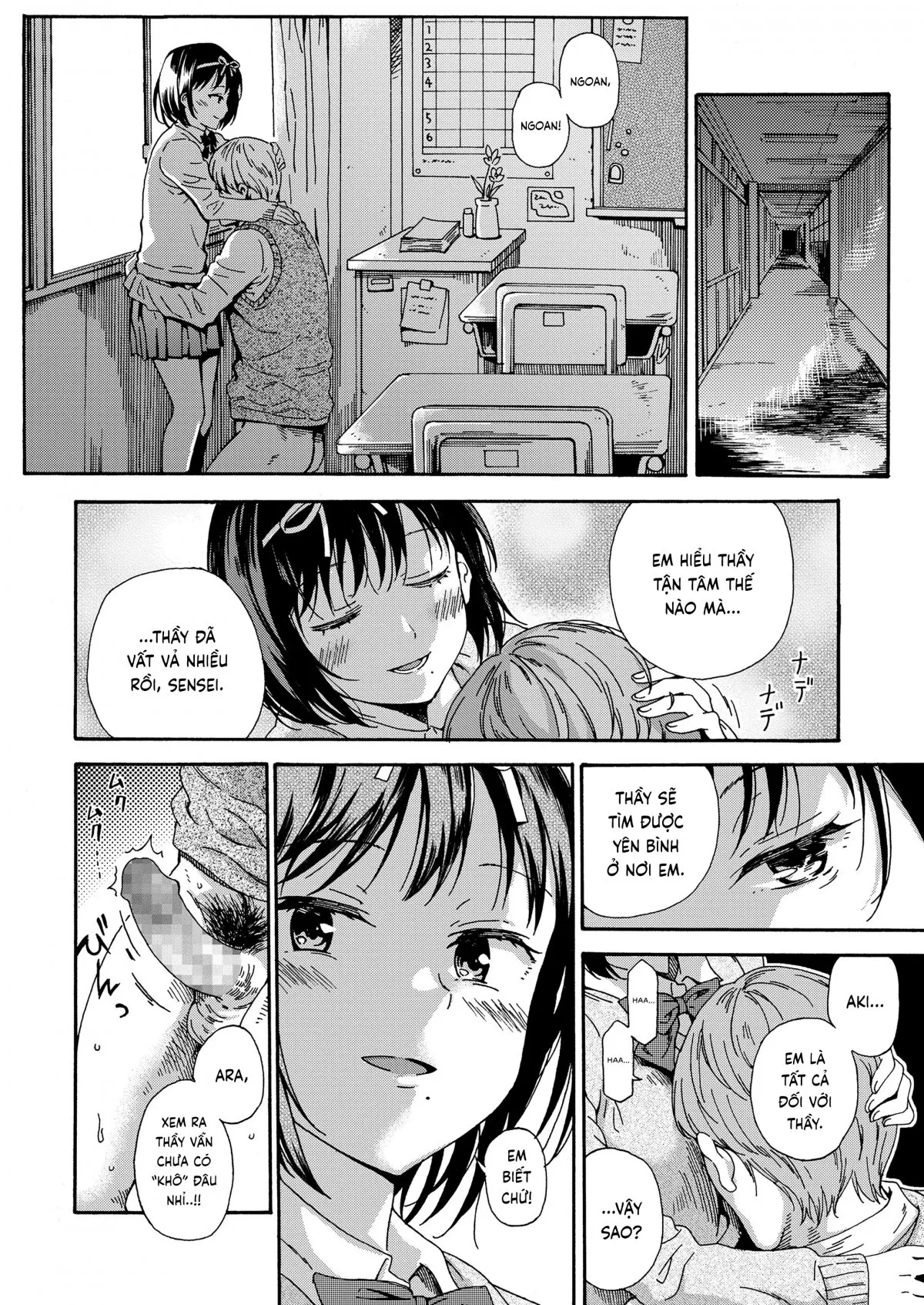HentaiVN.net - Ảnh 9 - Ánh dương chùng xuống [さよならの黄昏; Sayonara No Tasogare; Goodbye Sunset] - Oneshot
